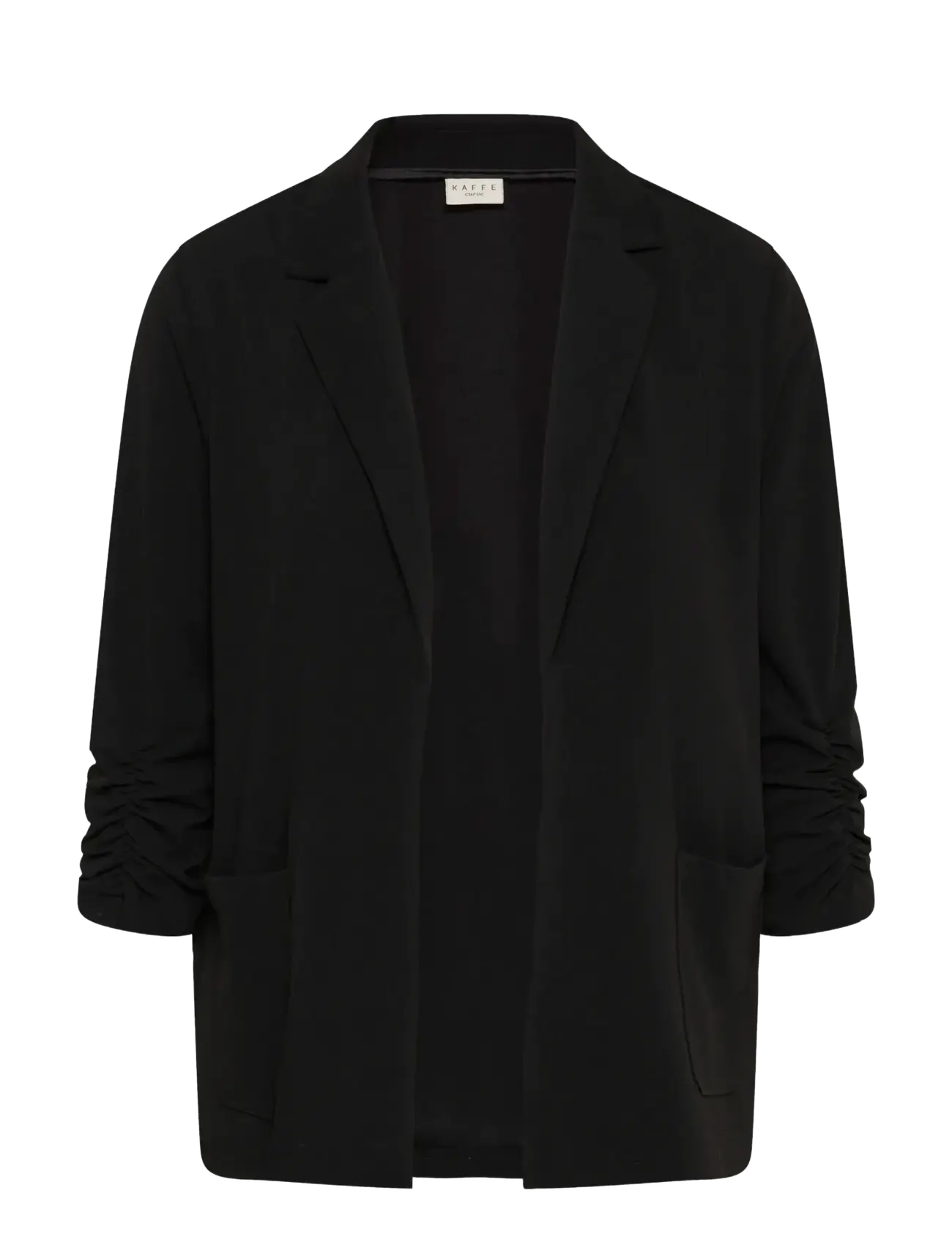 KAFFE CURVE Kcpheolo 3/4 Sl Blazer Schwarz - XL - Damen