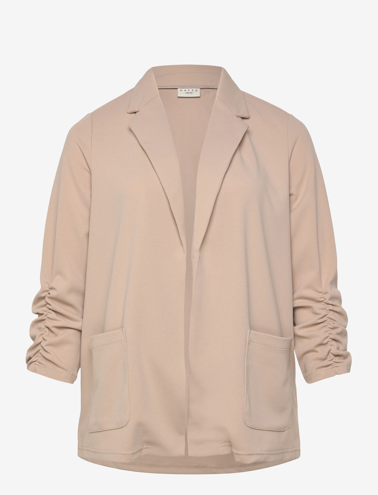 Kaffe Curve - KCpheolo 3/4 SL Blazer - oversize kavajer - feather gray - 1