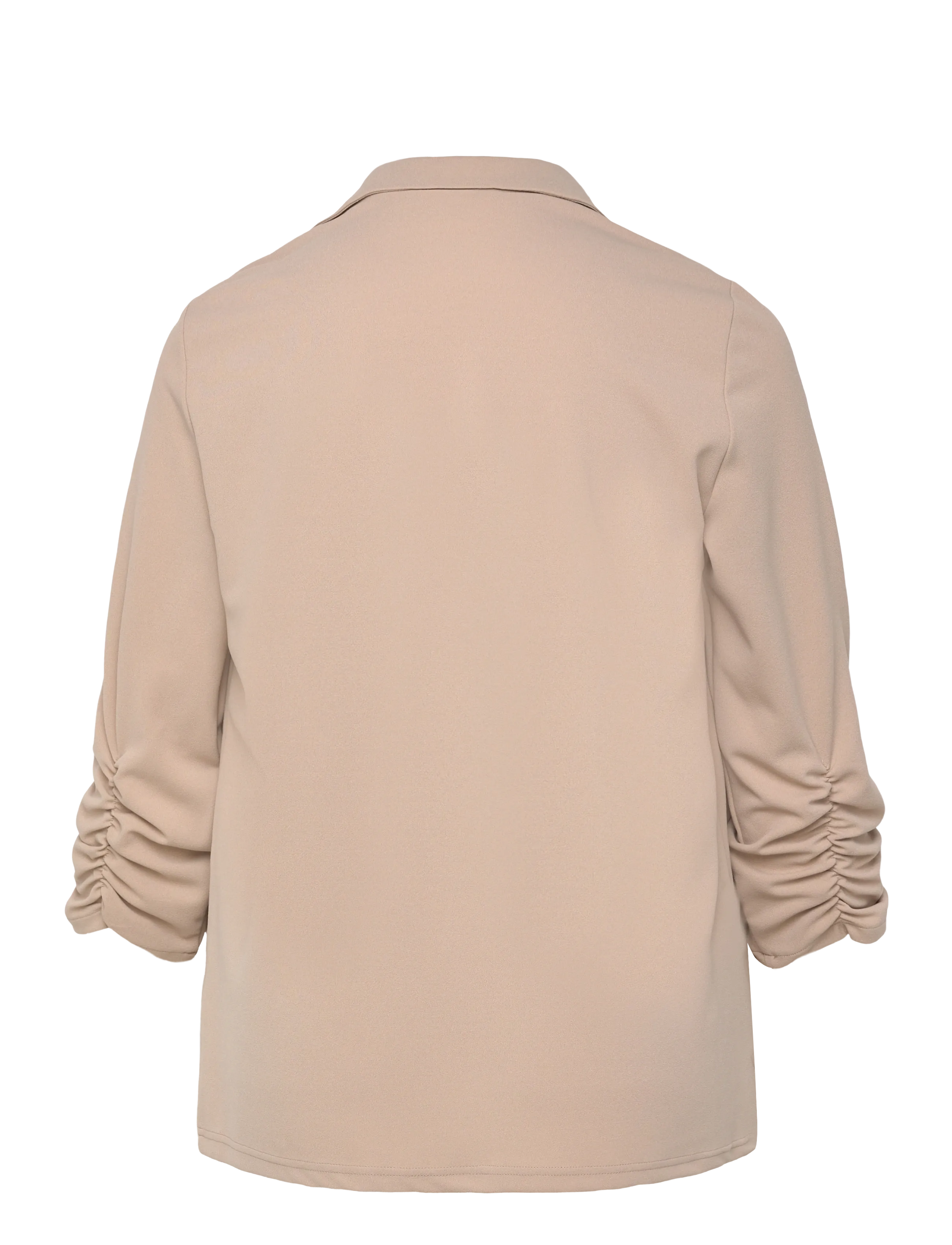 Kaffe Curve - KCpheolo 3/4 SL Blazer - “oversized” stiliaus švarkai - feather gray - 2