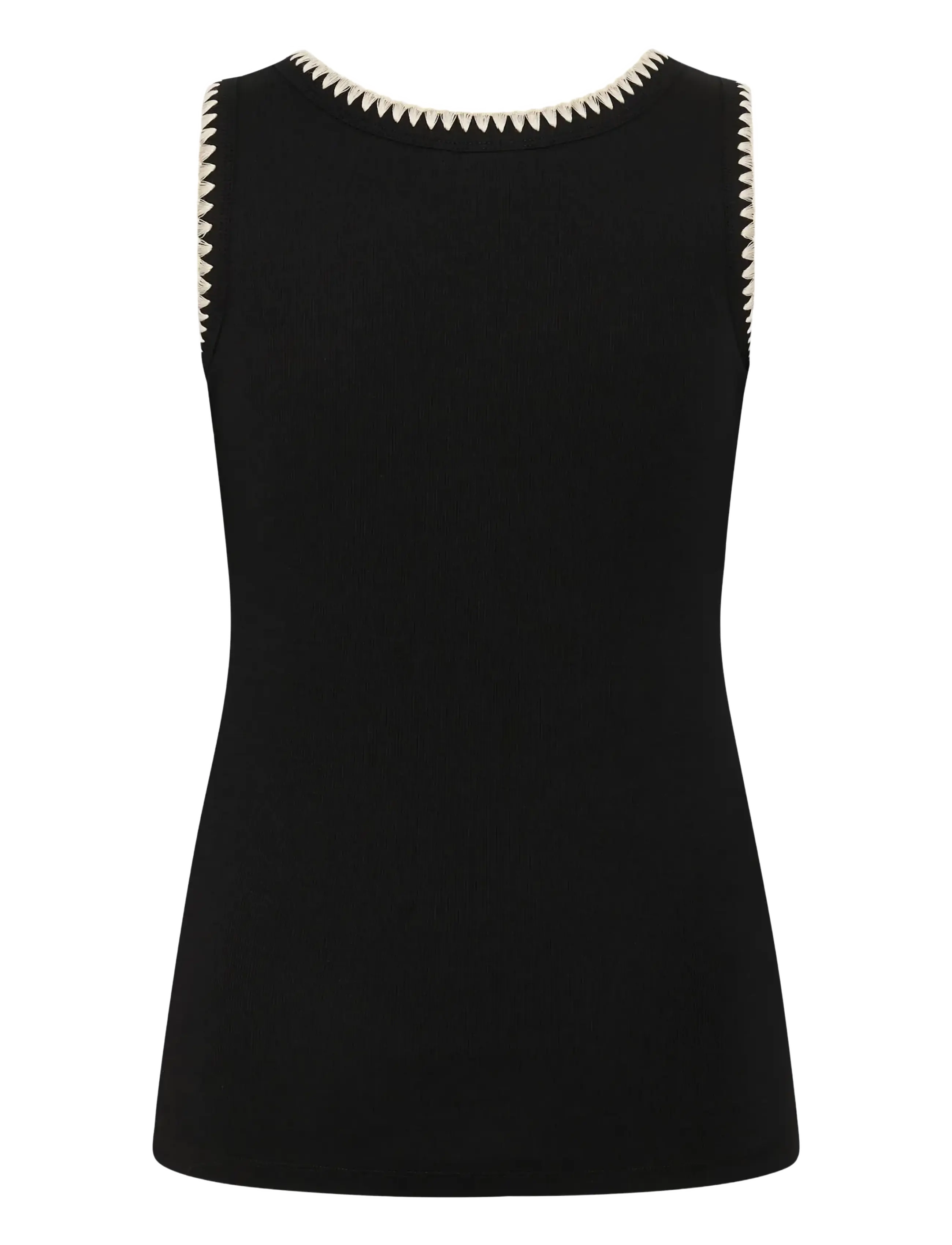 Kaffe Curve - KCcarina Tank Top - black deep - 1