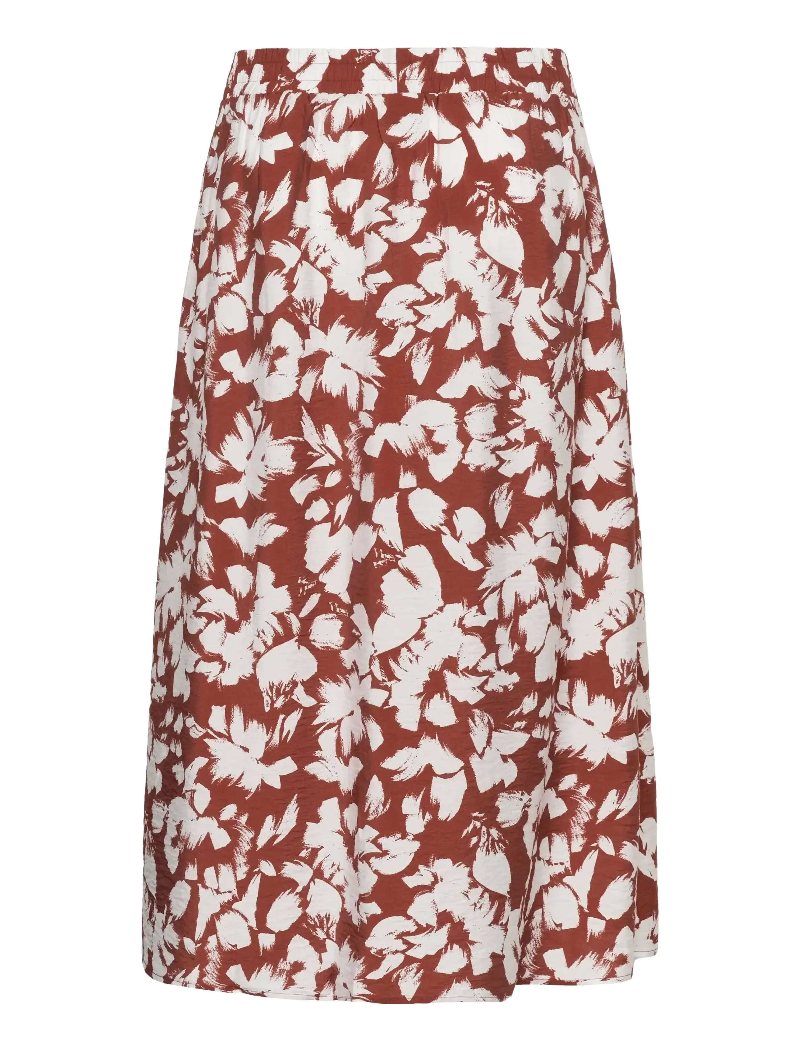 Kaffe Curve - KCevia Skirt - midiseelikud - henna chalk flower - 2