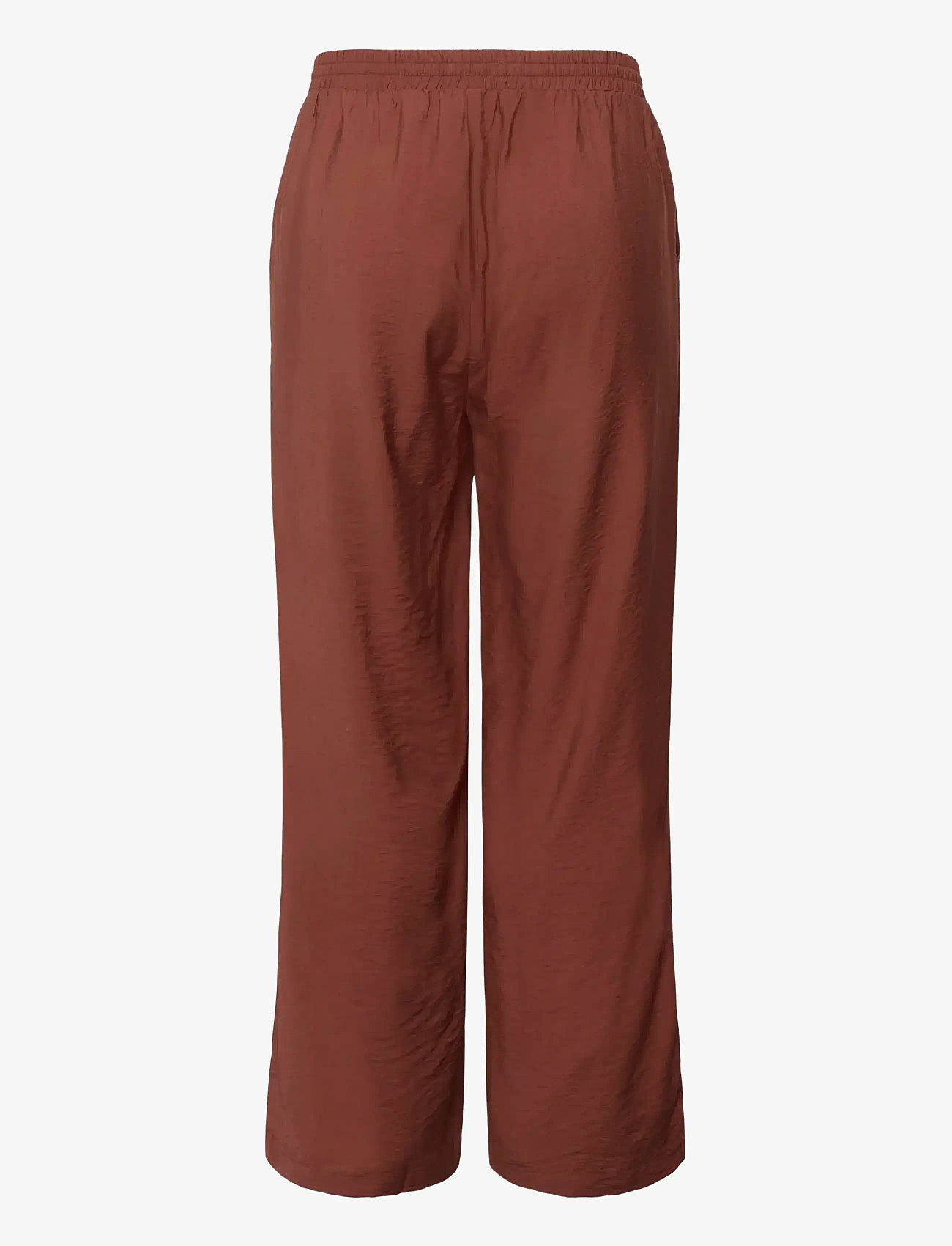 Kaffe Curve - KCemilia Wide Pants - bukser med brede ben - henna - 2