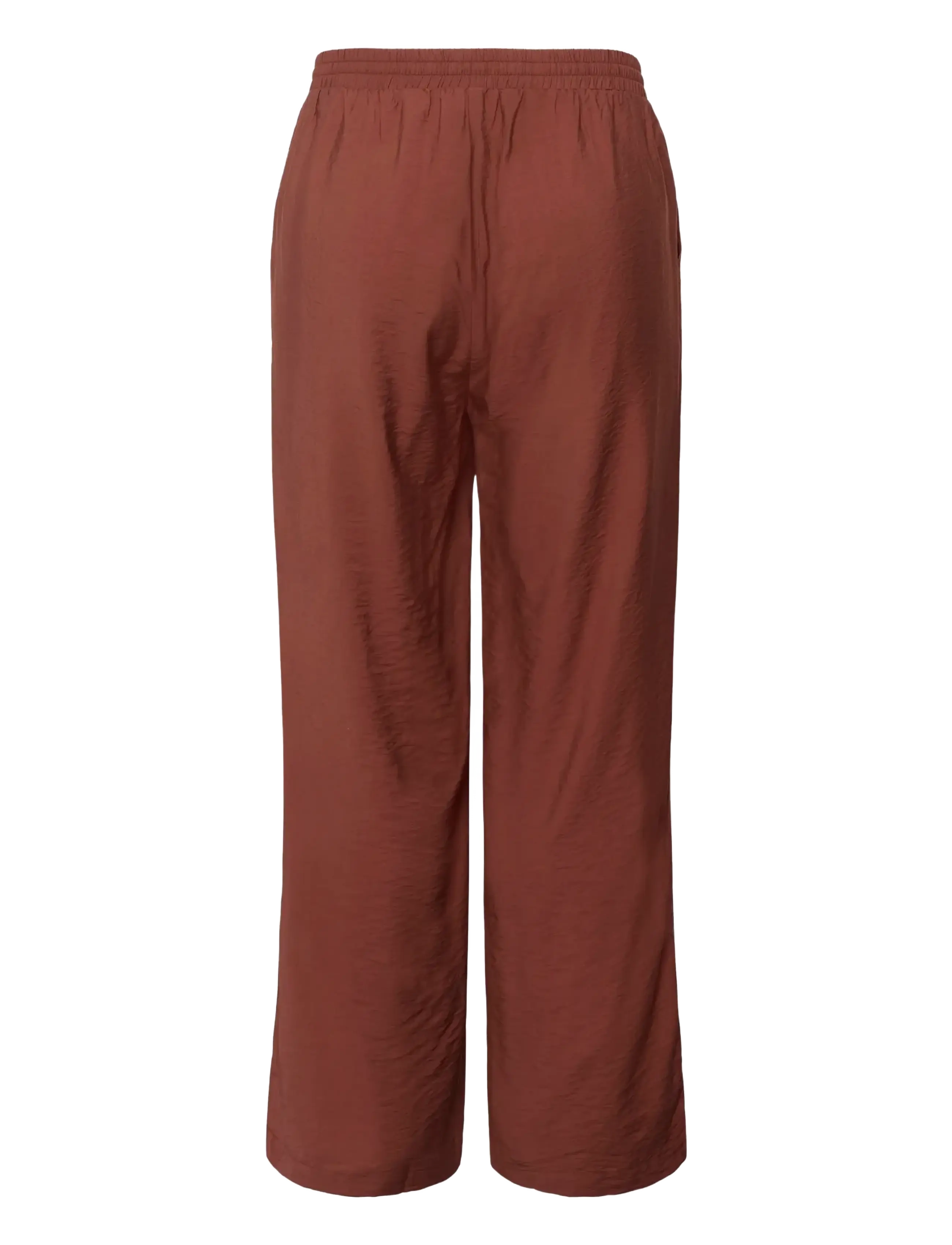 Kaffe Curve - KCemilia Wide Pants - bukser med brede ben - henna - 2