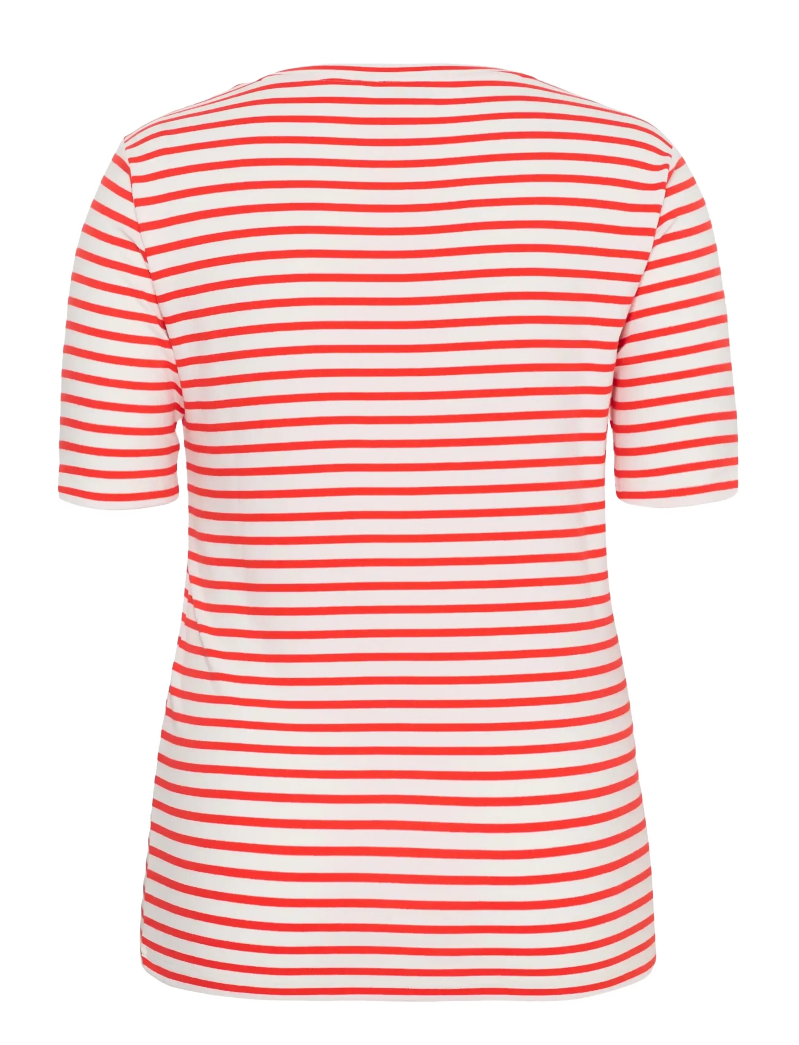 Kaffe Curve - KClia Flower Tshirt - t-shirts - poppy red/chalk-pink flower - 2