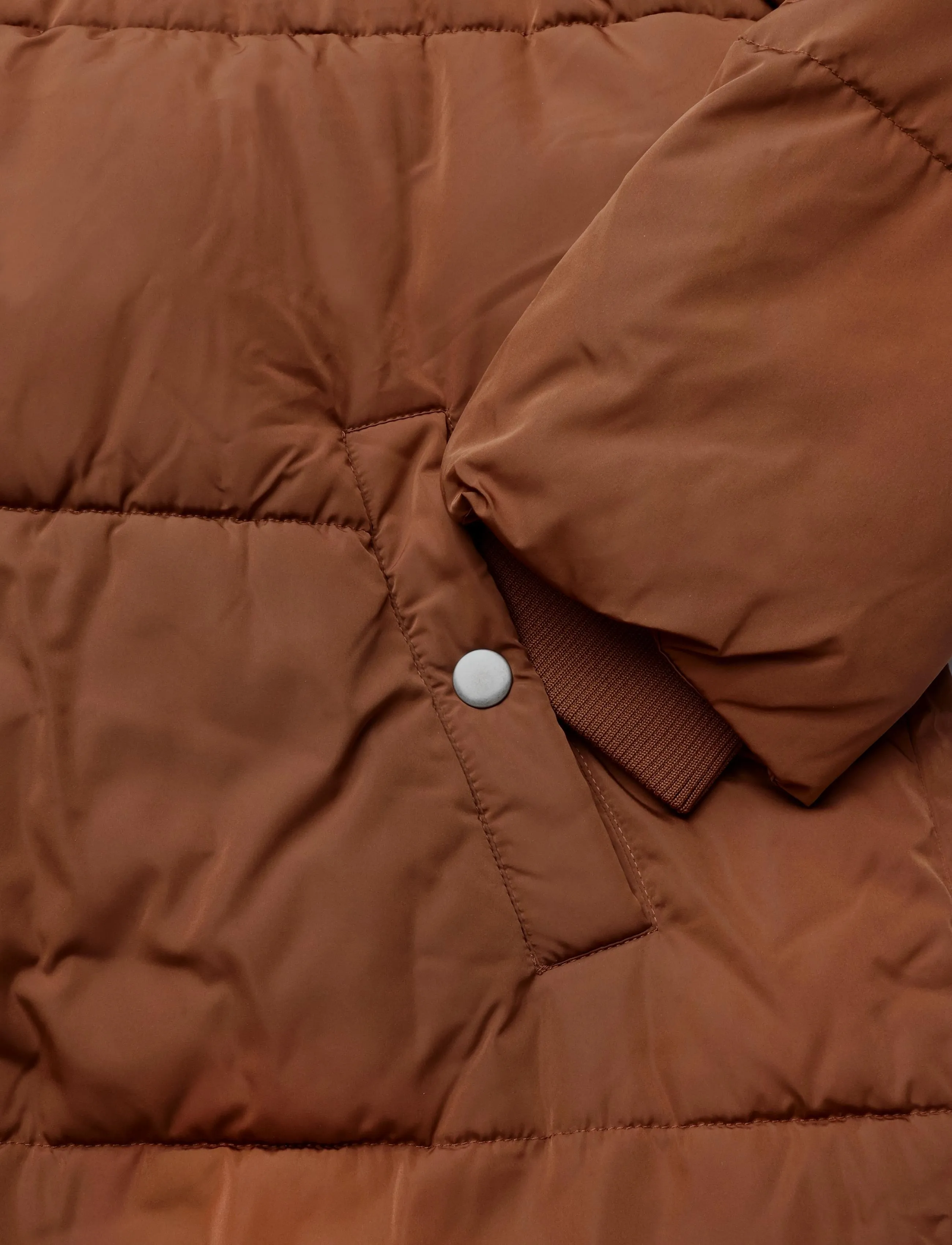 Kaffe Curve - KCnikole Padded Coat - down- & padded jackets - friar brown - 2
