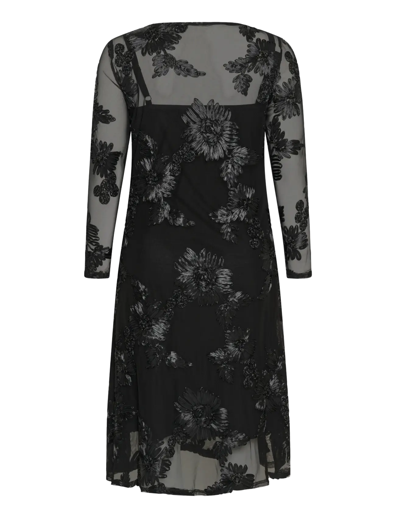 Kaffe Curve - KCjuliana Dress - cocktailkleider - black deep - 1