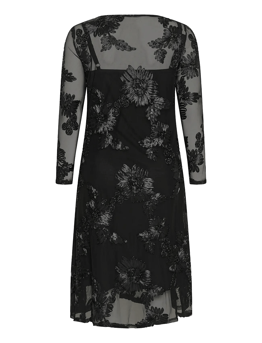 Kaffe Curve - KCjuliana Dress - cocktailkleider - black deep - 1