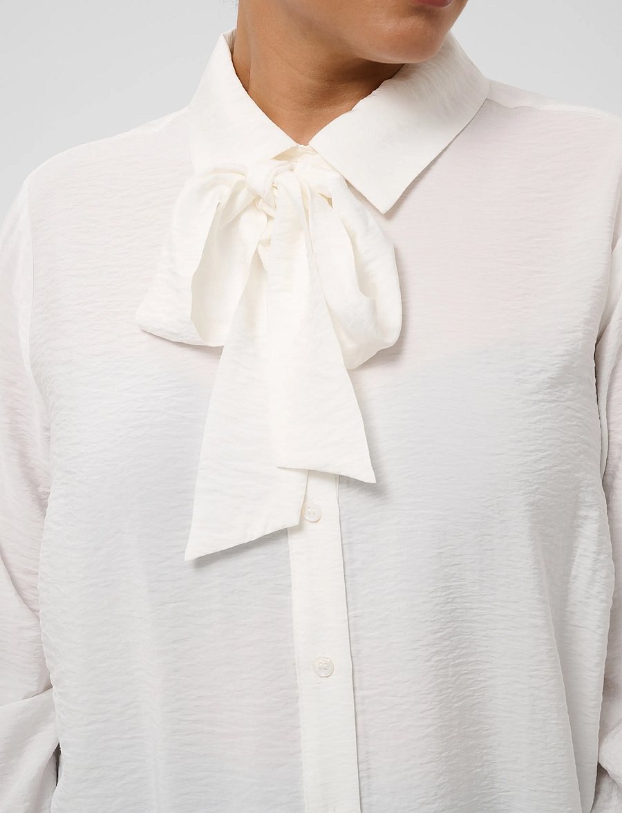 Kaffe Curve - KCgila Shirt - chalk - 5