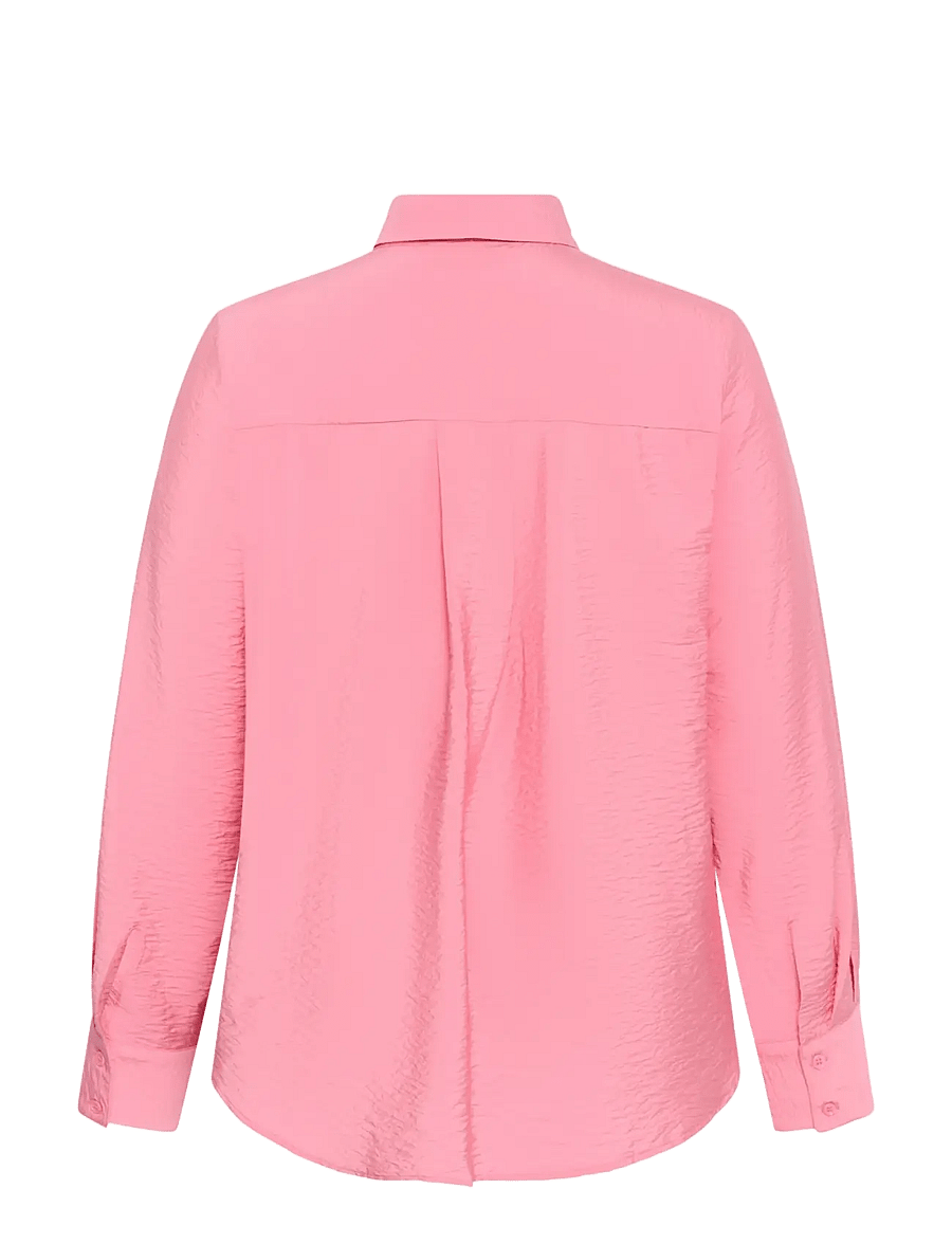 Kaffe Curve - KCgila Shirt - långärmade skjortor - wild rose - 1