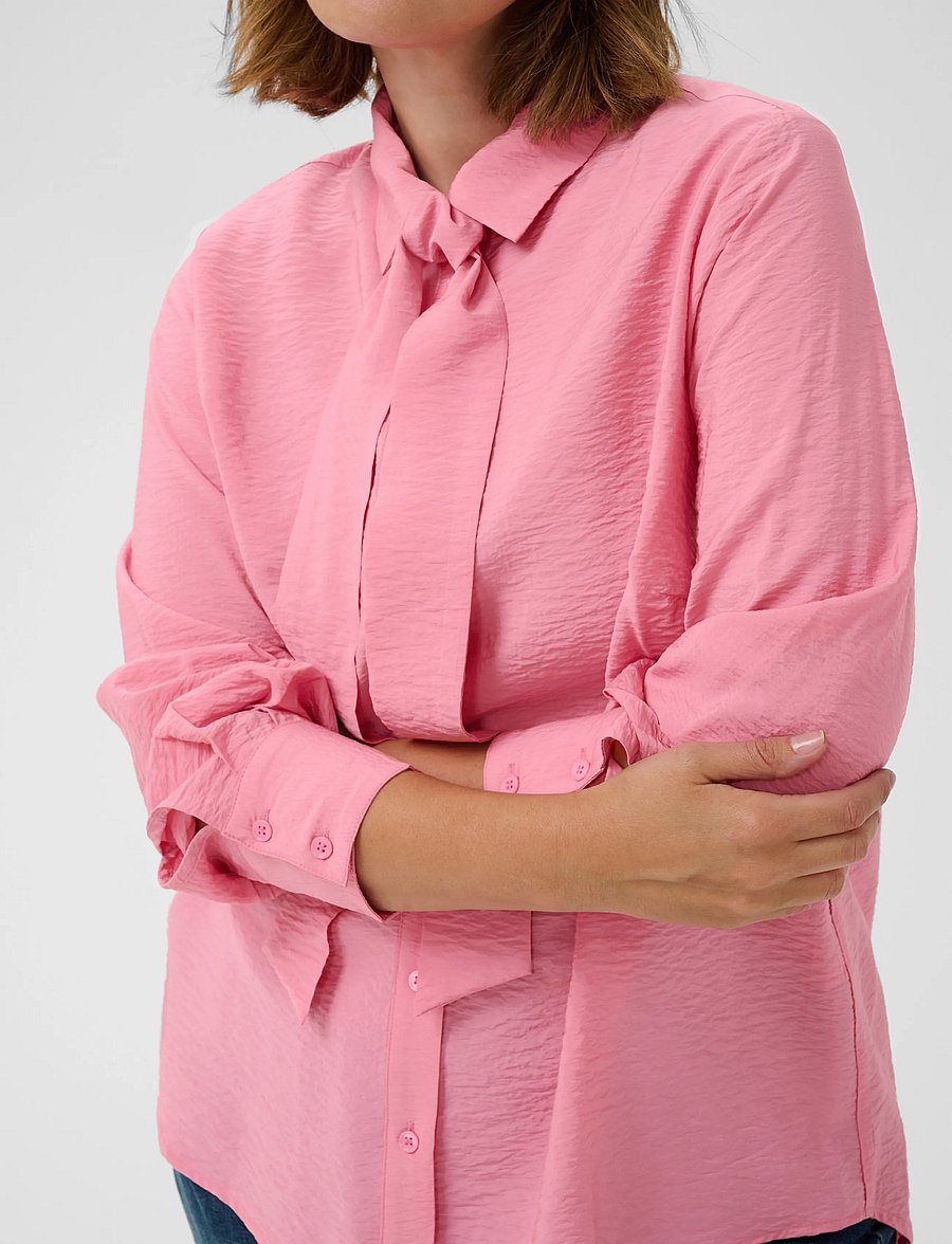 Kaffe Curve - KCgila Shirt - langærmede skjorter - wild rose - 4