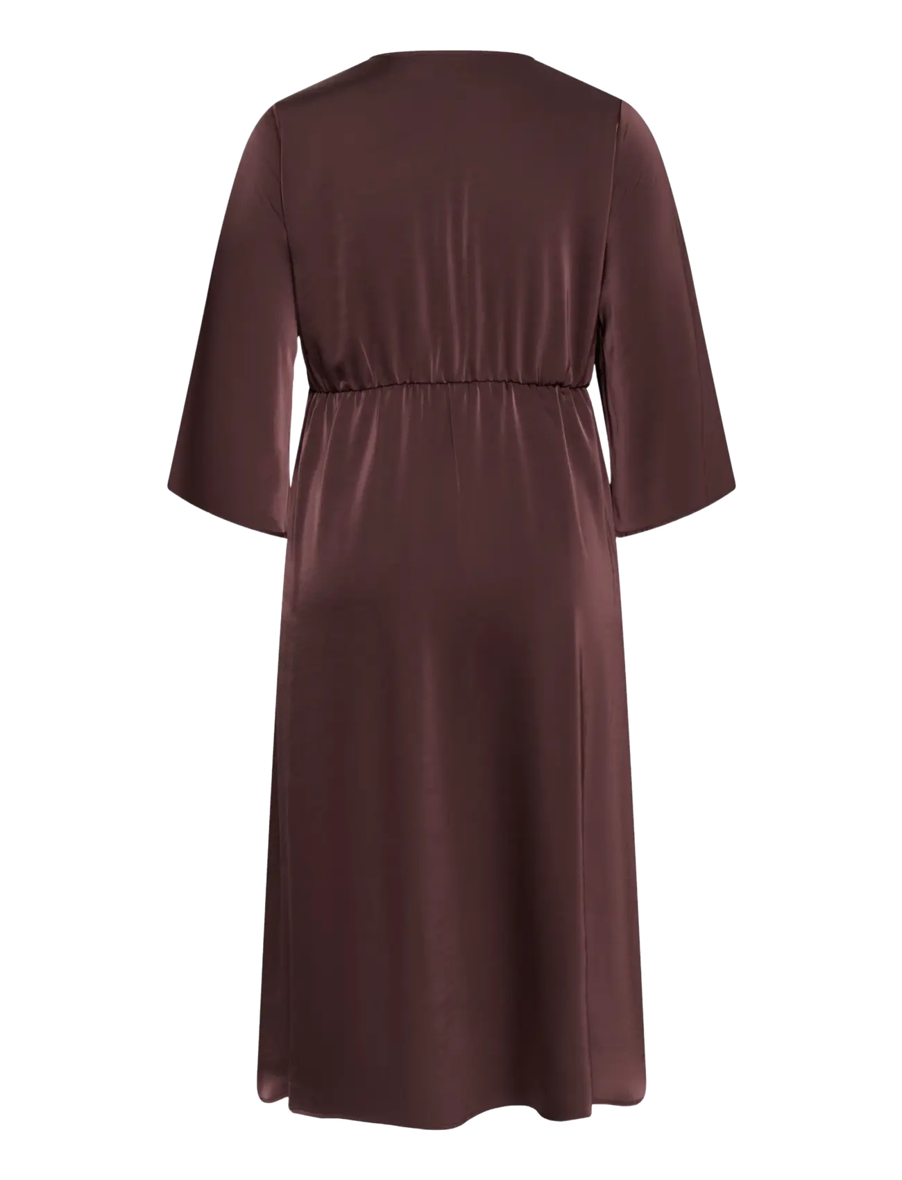 Kaffe Curve - KCgunhilda Dress - wickelkleider - fudge - 1