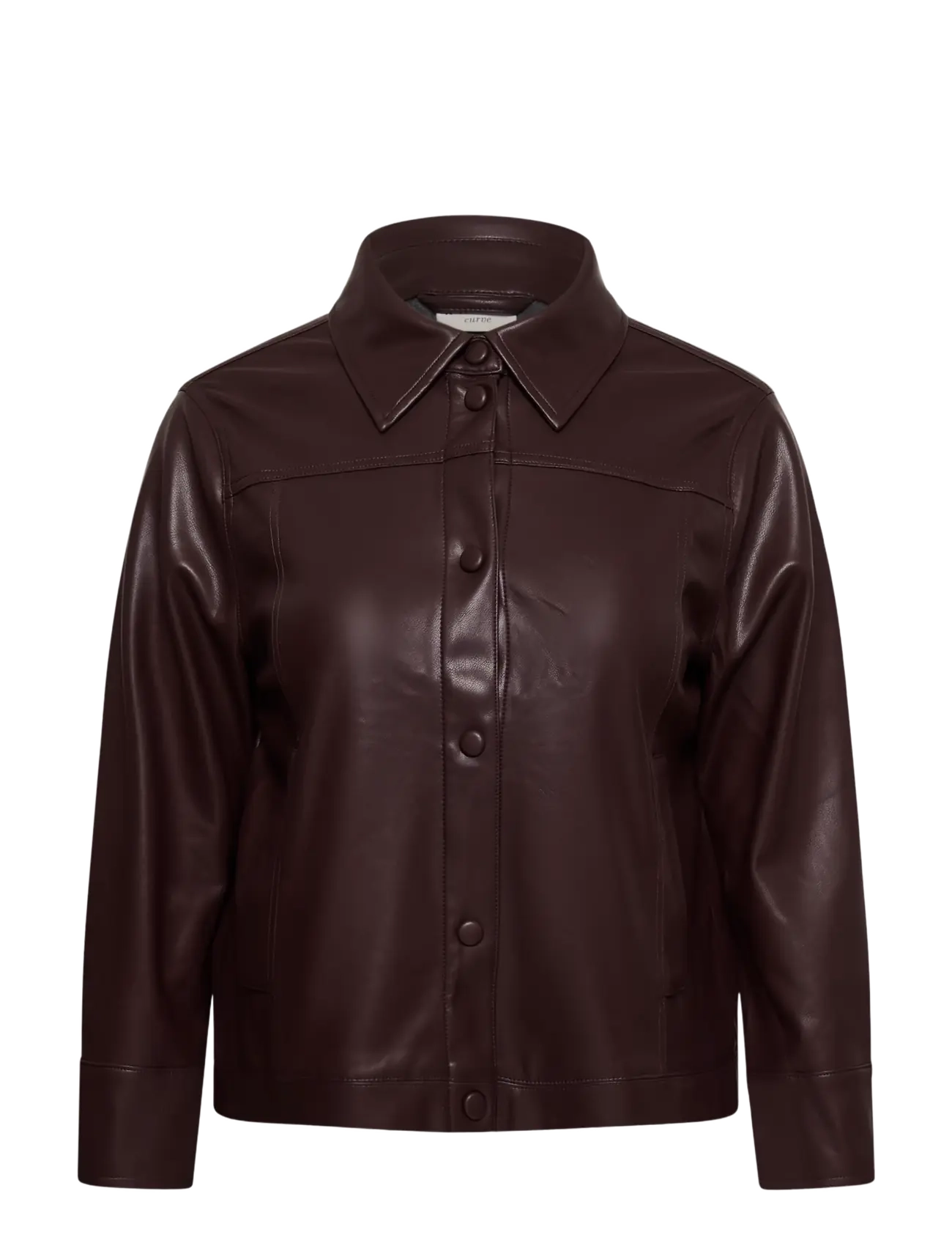 Kaffe Curve KCarensa Jacket - Jacken & Mäntel - FUDGE / brown