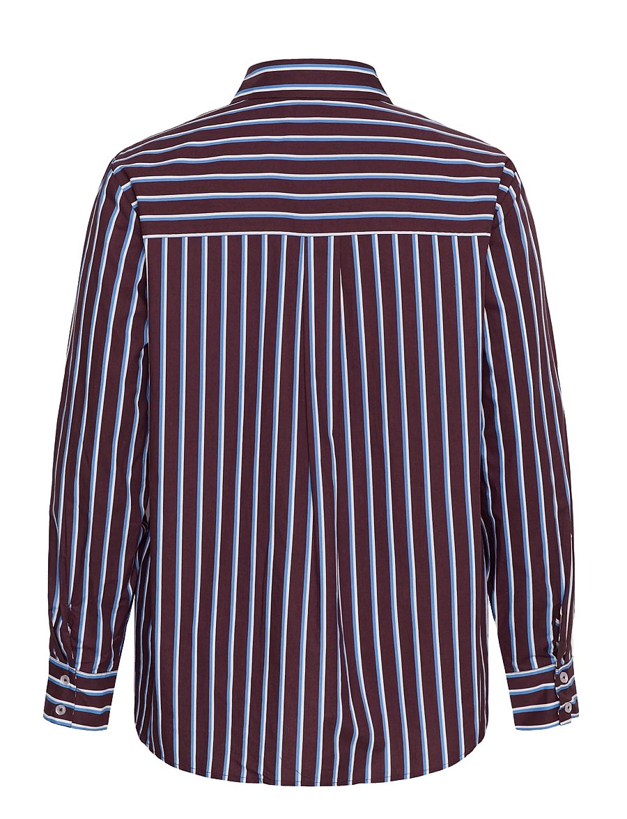 Kaffe Curve - KCsavina Shirt - fudge/chalk/provance - 1