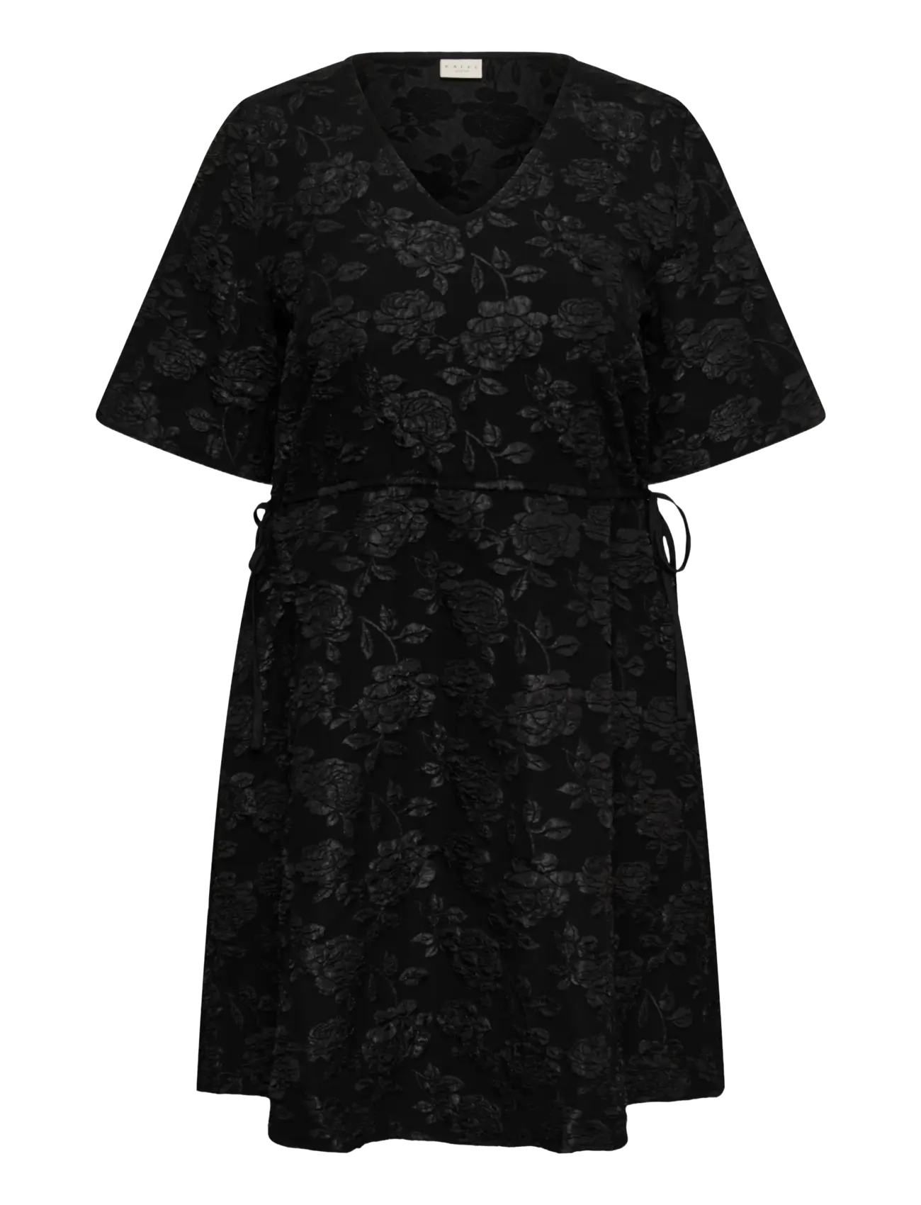 Kaffe Curve KCcamina Dress - Klänningar - BLACK DEEP / black