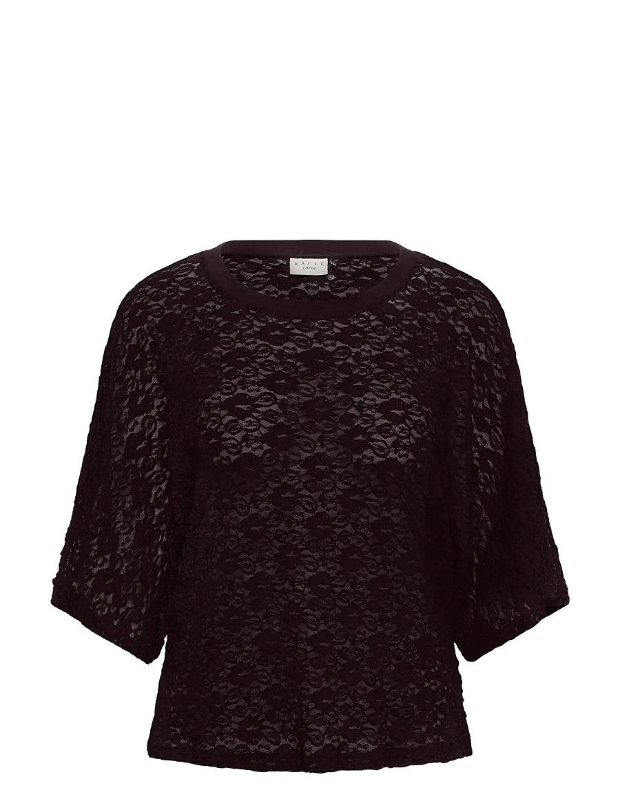Kaffe Curve - KCsally tshirt - t-shirts - fudge - 0