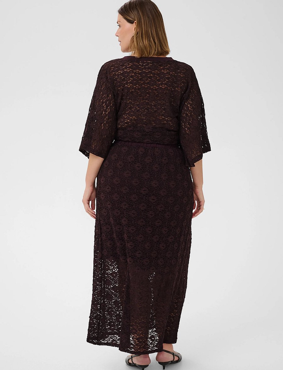 Kaffe Curve - KCsally skirt - knitted skirts - fudge - 4