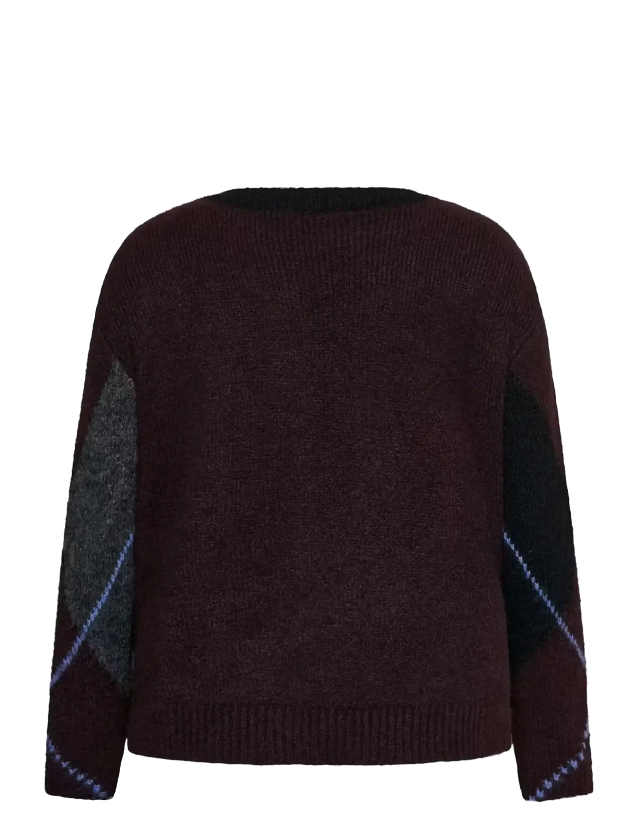 Kaffe Curve - KCkit Pullover - autumn clothing - dark grey melange / fudge - 1