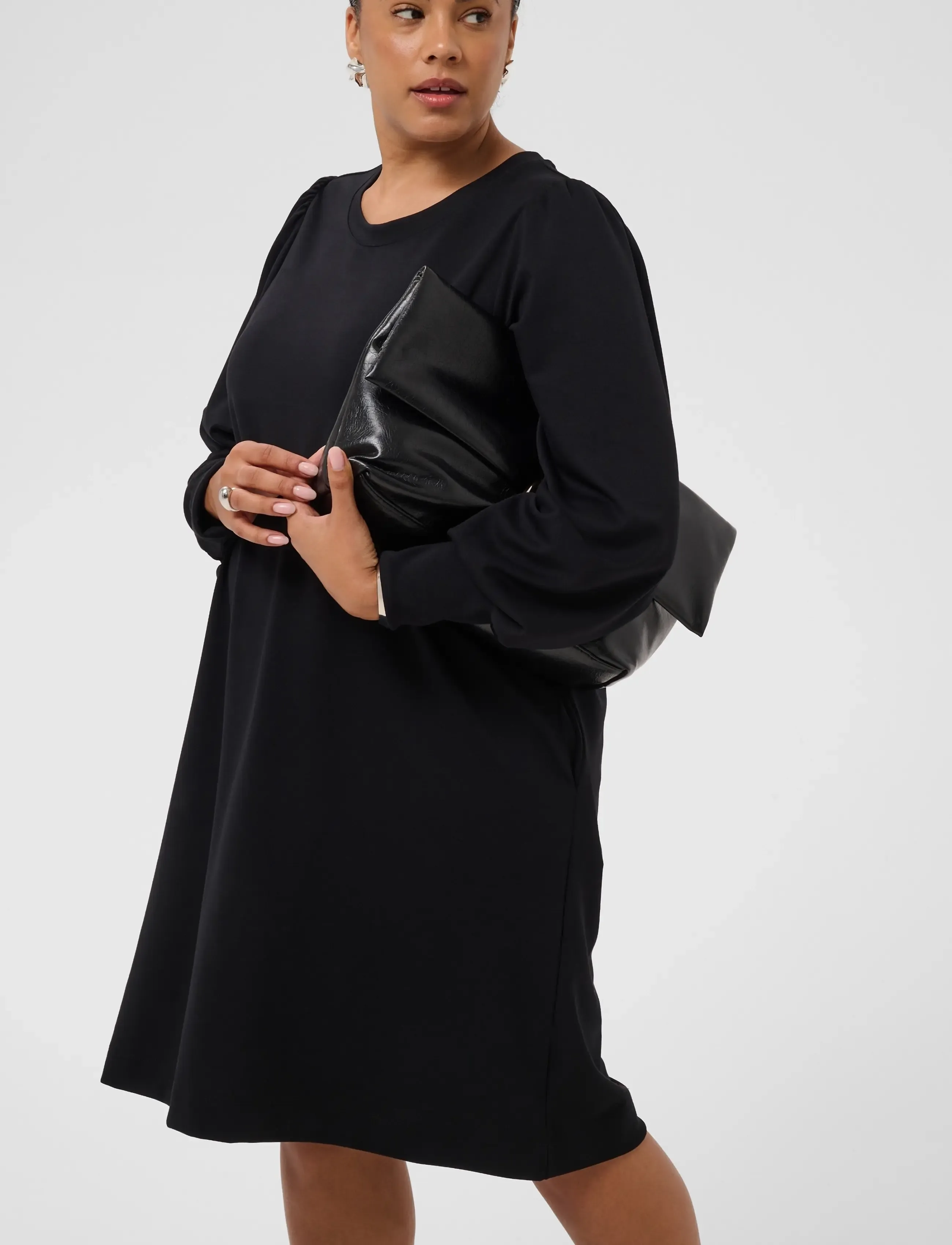 Kaffe Curve - KCannia Tunic - t-shirtkjoler - black deep - 1