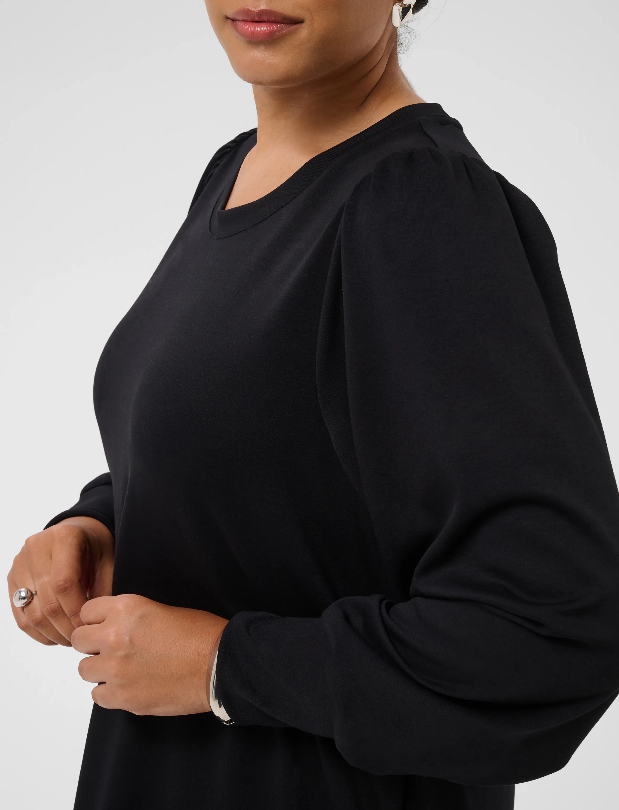 Kaffe Curve - KCannia Tunic - t-shirtkjoler - black deep - 5