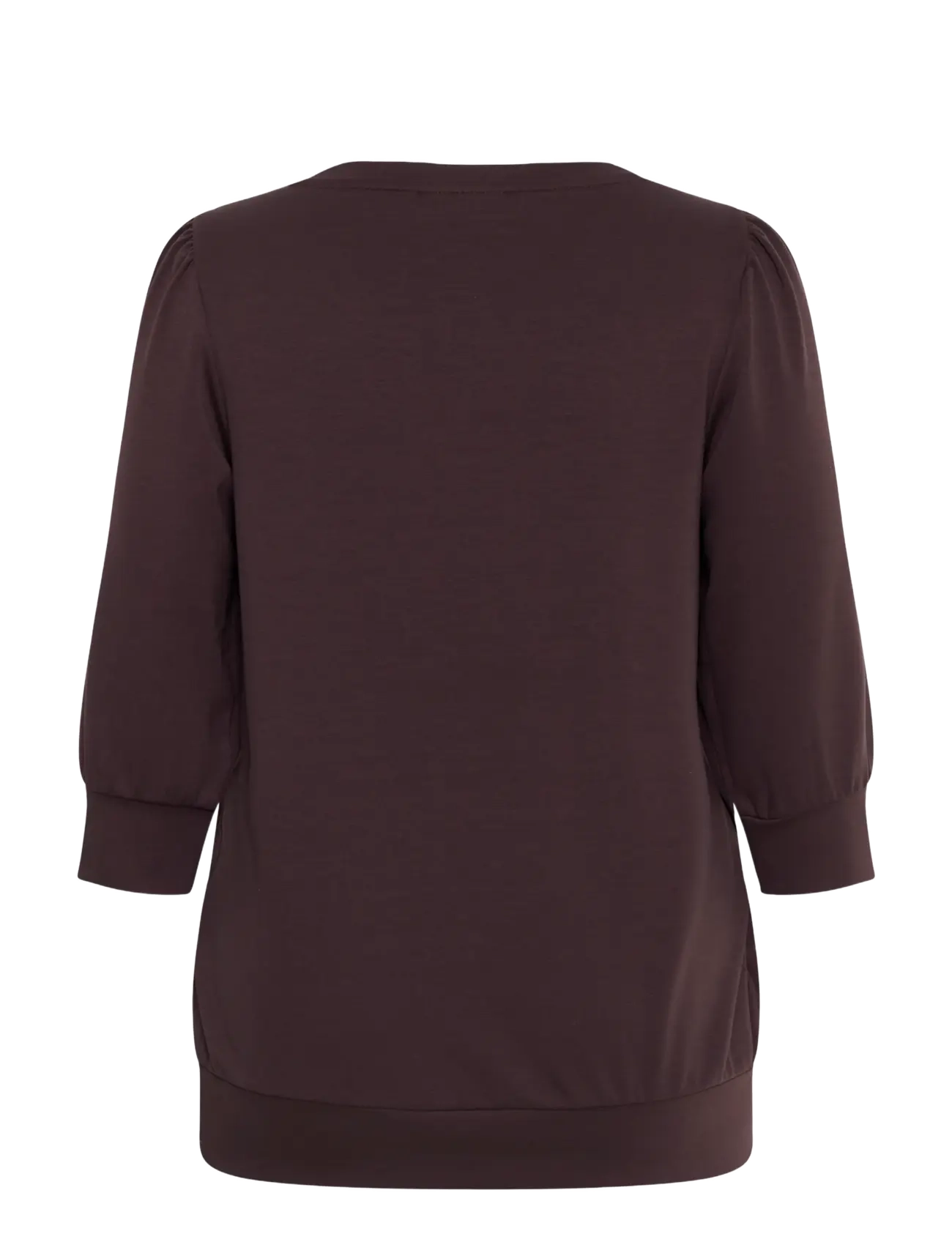 Kaffe Curve - KCannia Sweatshirt - kampsunid - fudge - 1