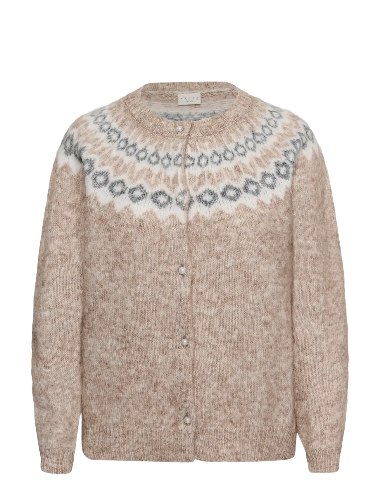 Kaffe Curve KCbettany Cardigan - Inspiration - BEIGE MELANGE / beige