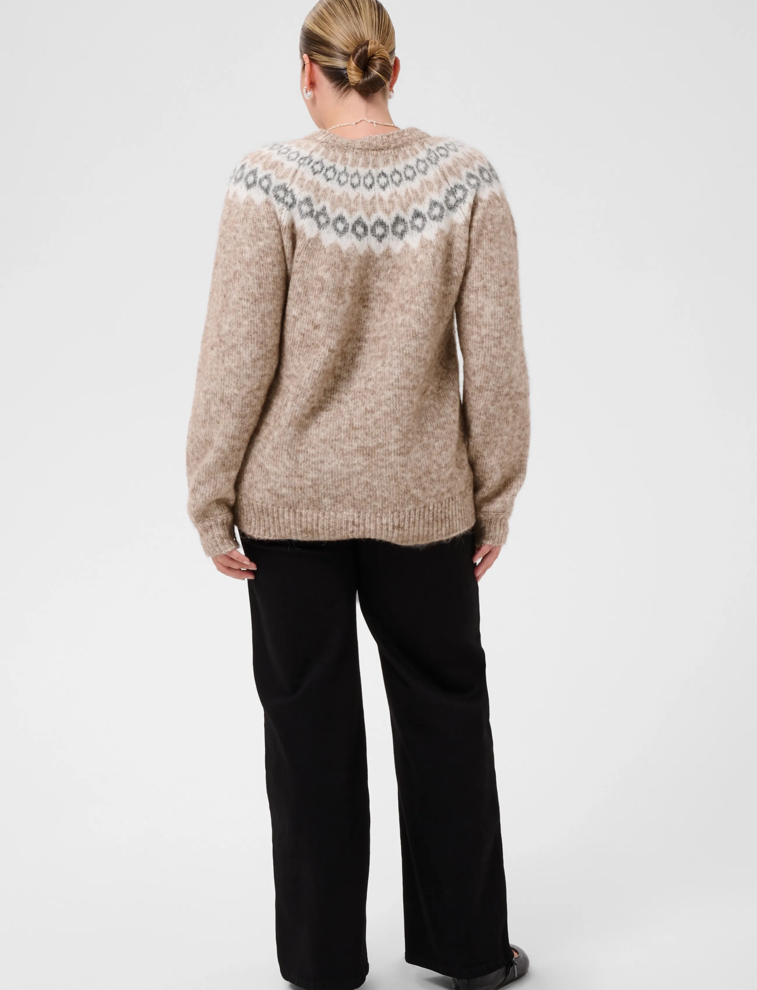 Kaffe Curve - KCbettany Cardigan - cardigans - beige melange - 4