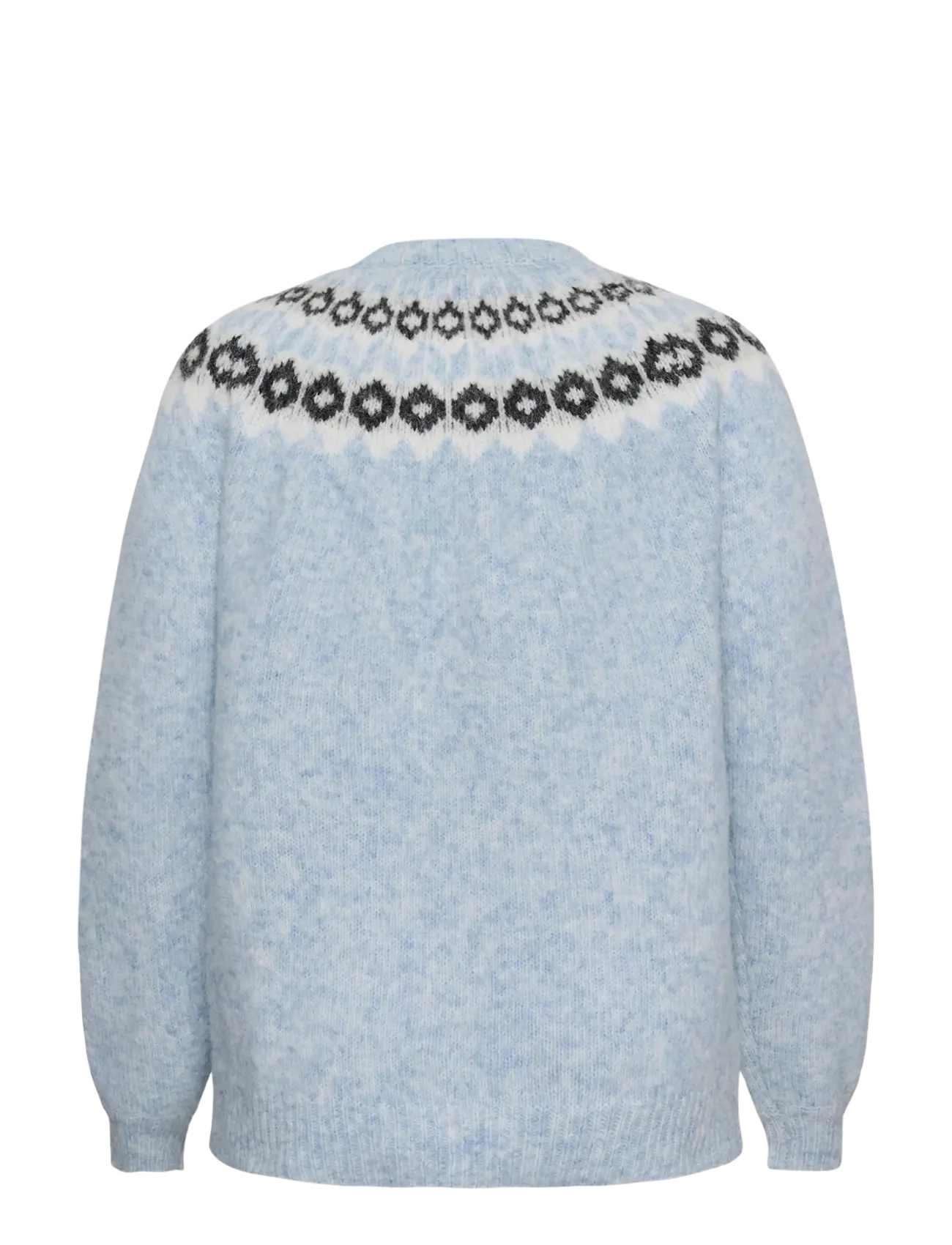 Kaffe Curve - KCbettany Cardigan - koftor - light blue melange - 1