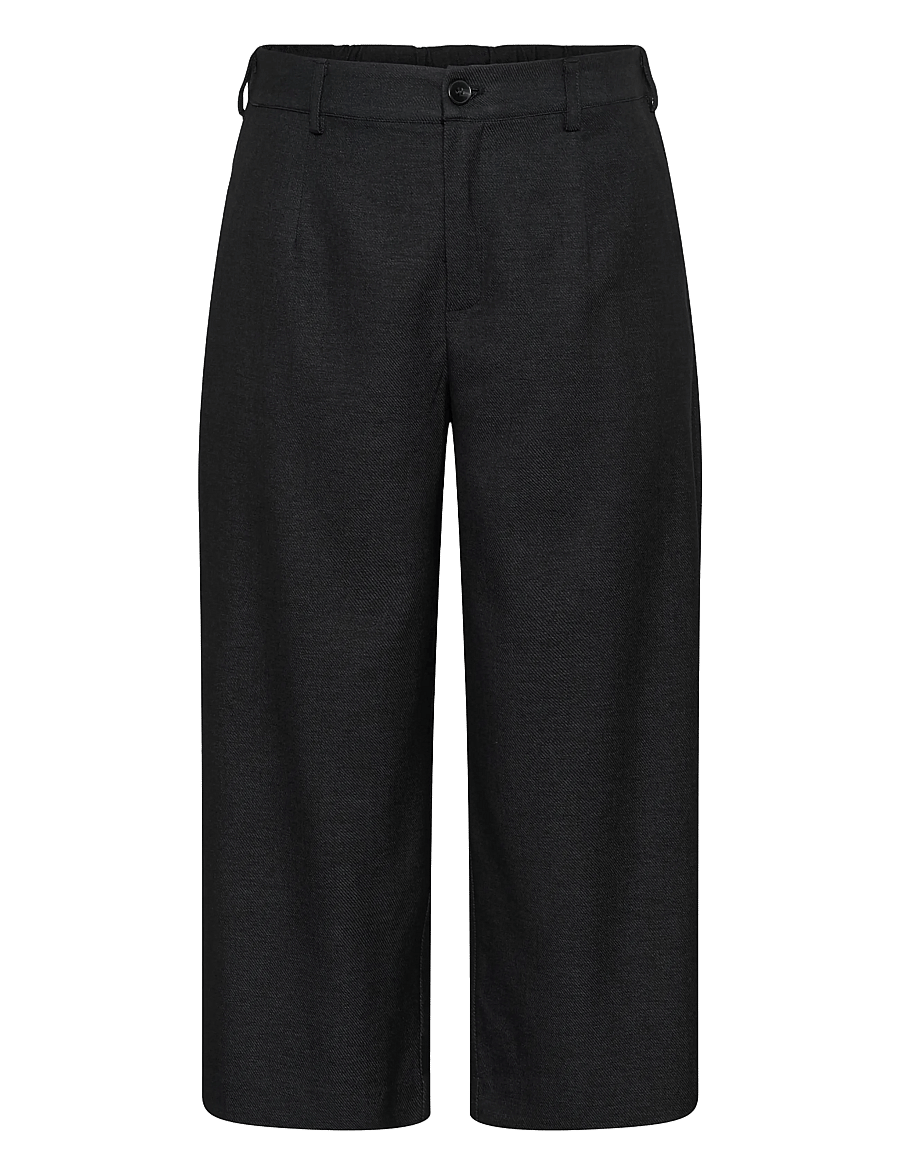 Kaffe Curve - KCabby Culotte Pants - culottes - dark grey melange - 0