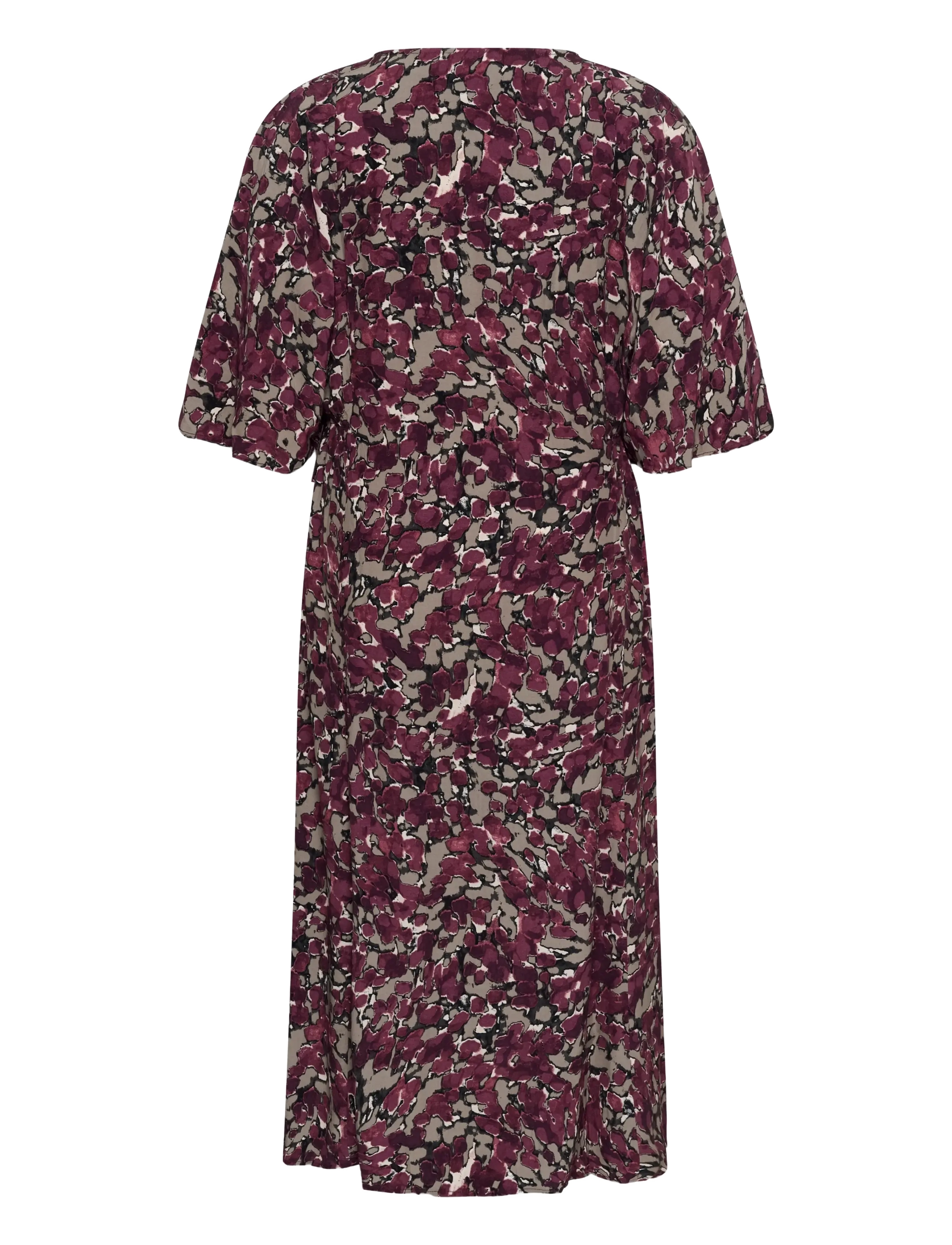 Kaffe Curve - KCmaggie Dress - fudge abstract animal - 1