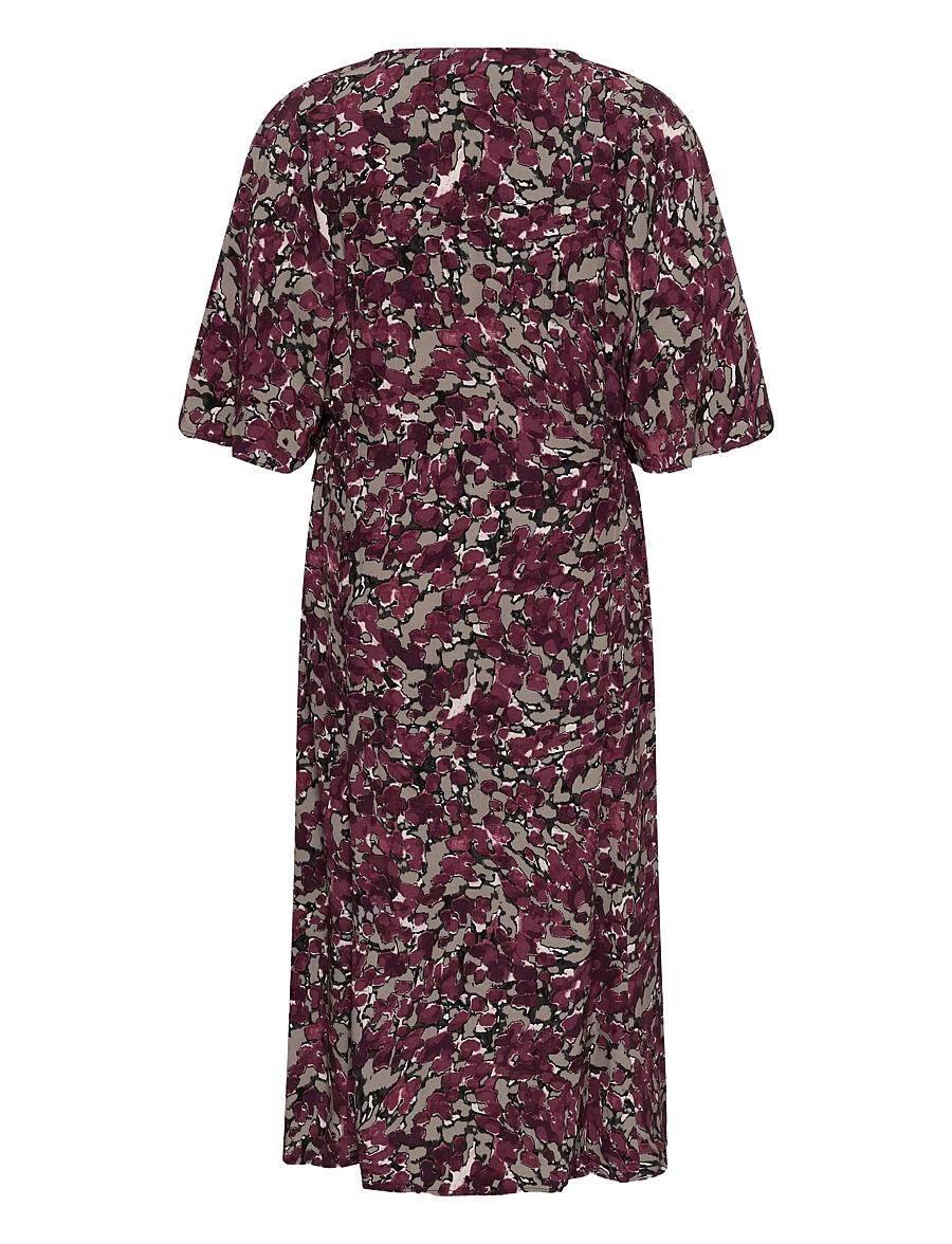 Kaffe Curve - KCmaggie Dress - fudge abstract animal - 1
