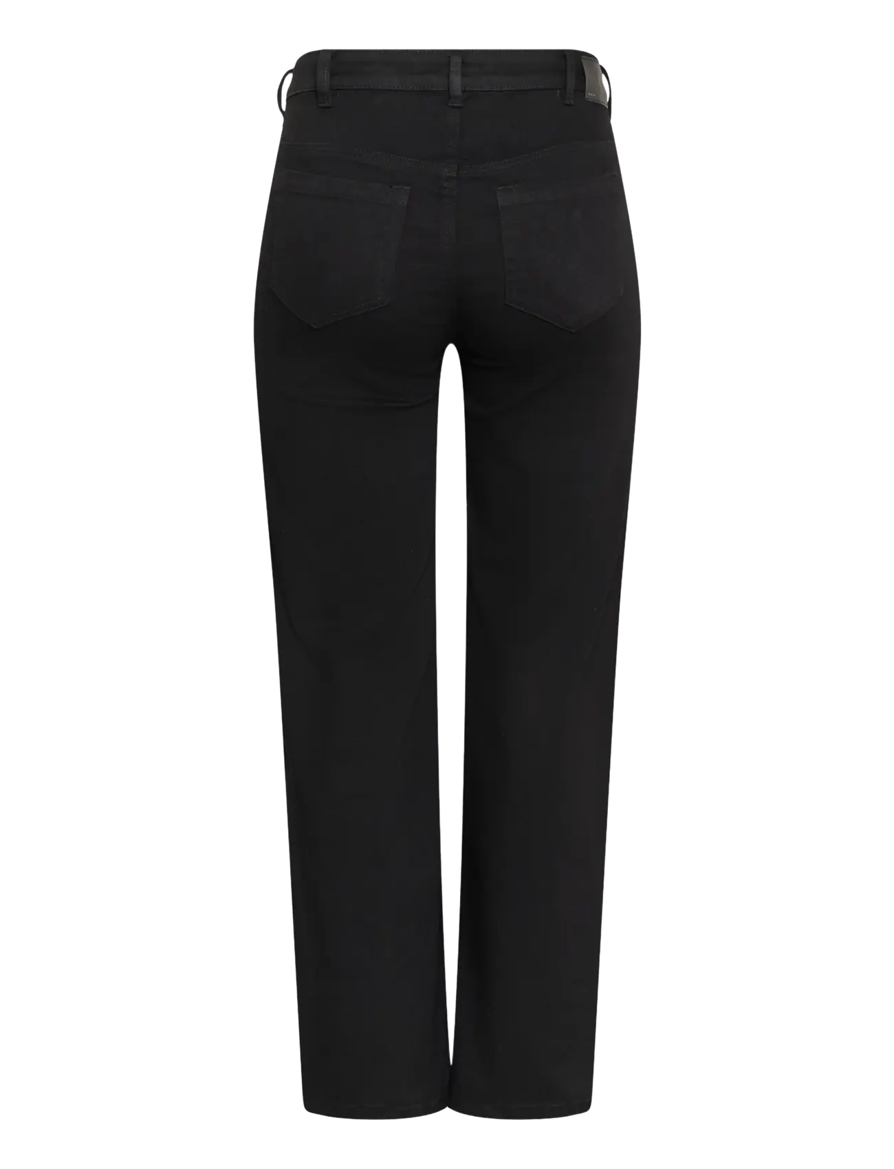 Kaffe Curve - KCbrookie Wide Full Lenght Jeans - vida jeans - black deep - 1