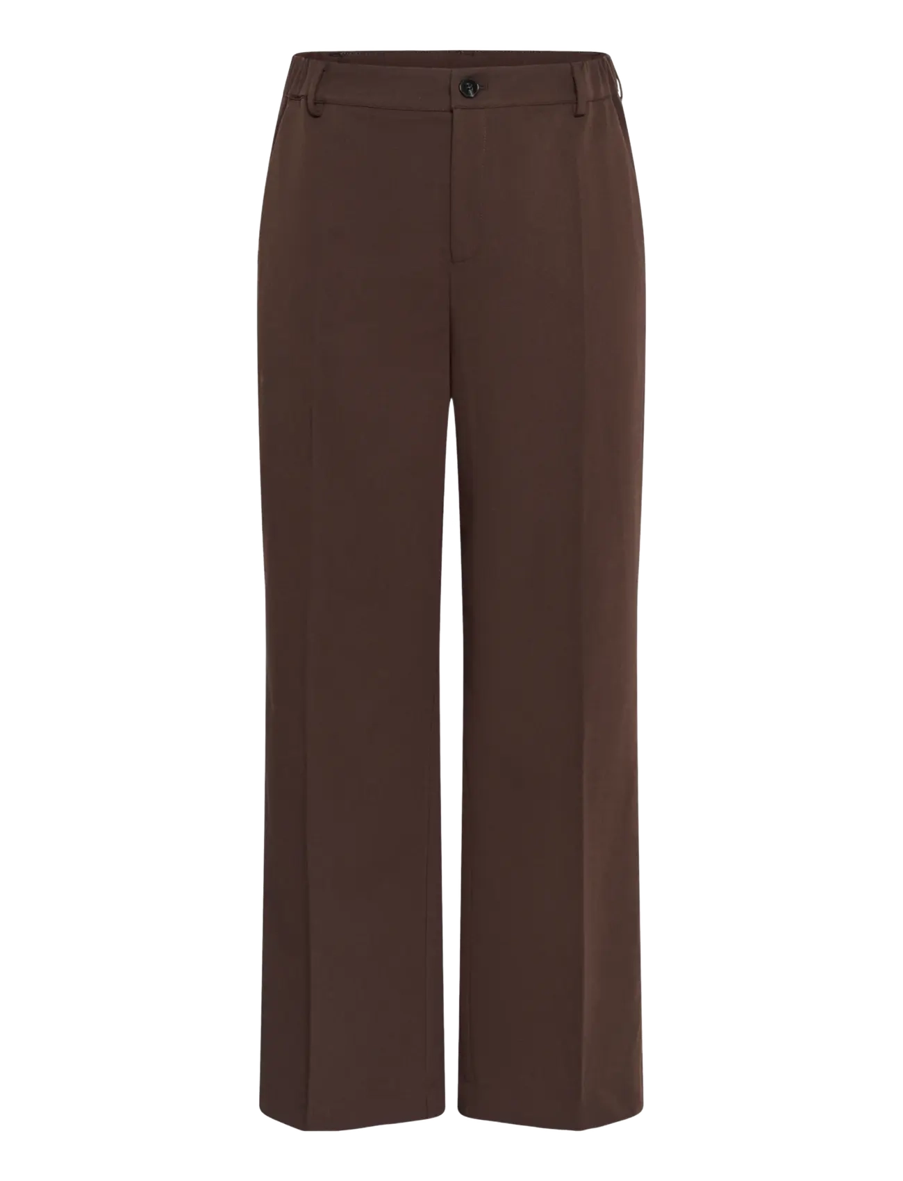 Kaffe Curve KCsakira Pants - Kaffe Curve - COFFEE BEAN / brown