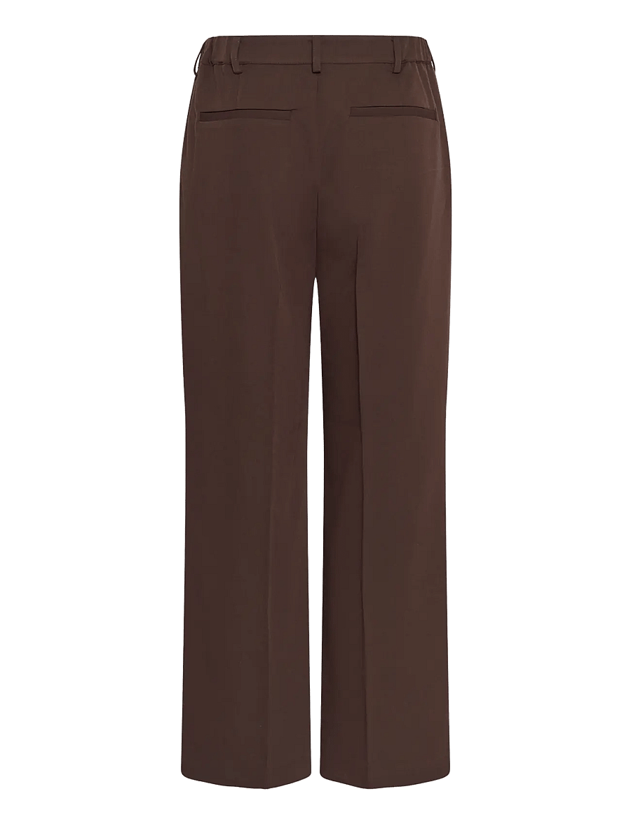 Kaffe Curve - KCsakira Pants - bukser med lige ben - coffee bean - 1