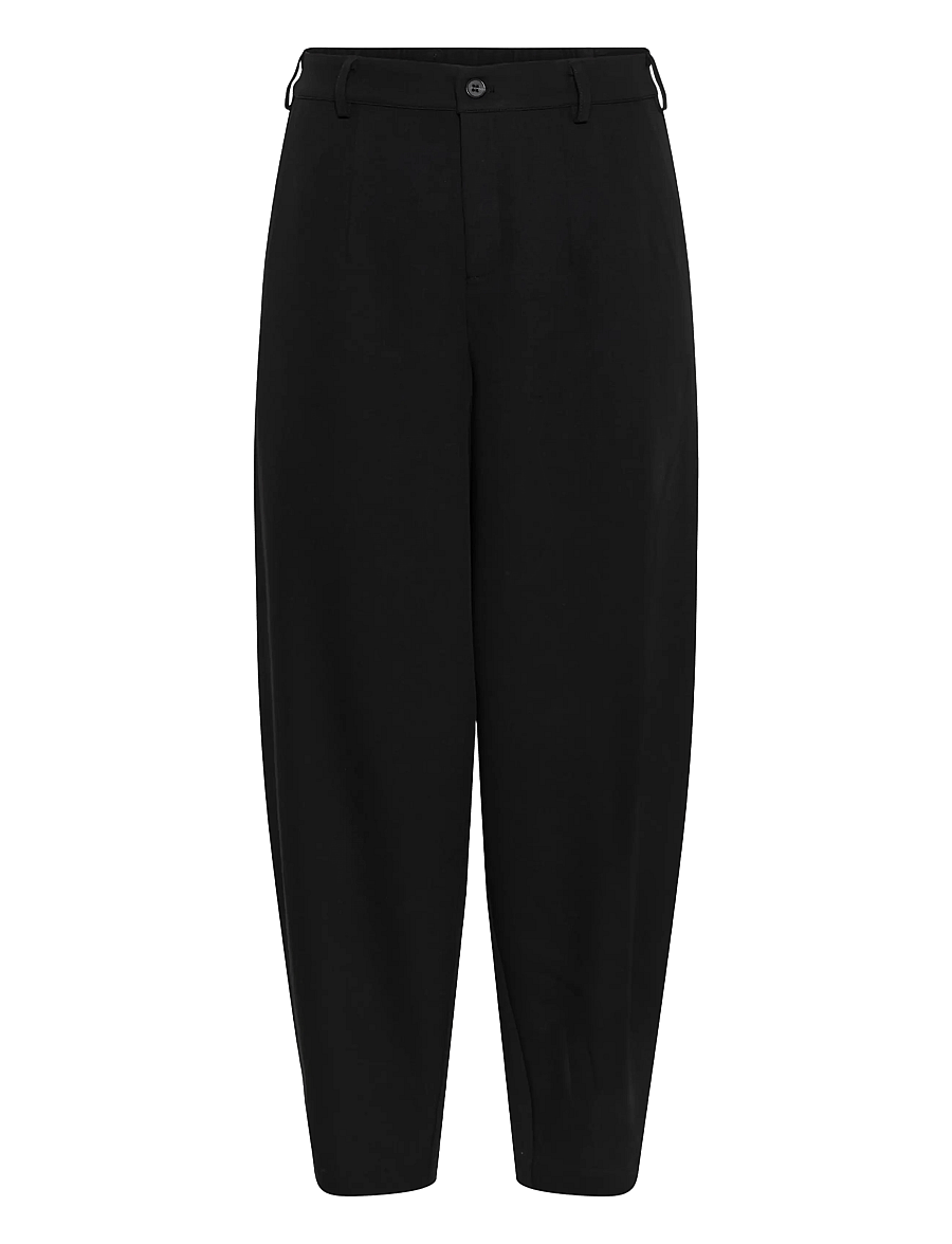 Kaffe Curve - KCsakira Barrel Pants - barrel-bukser - black deep - 0
