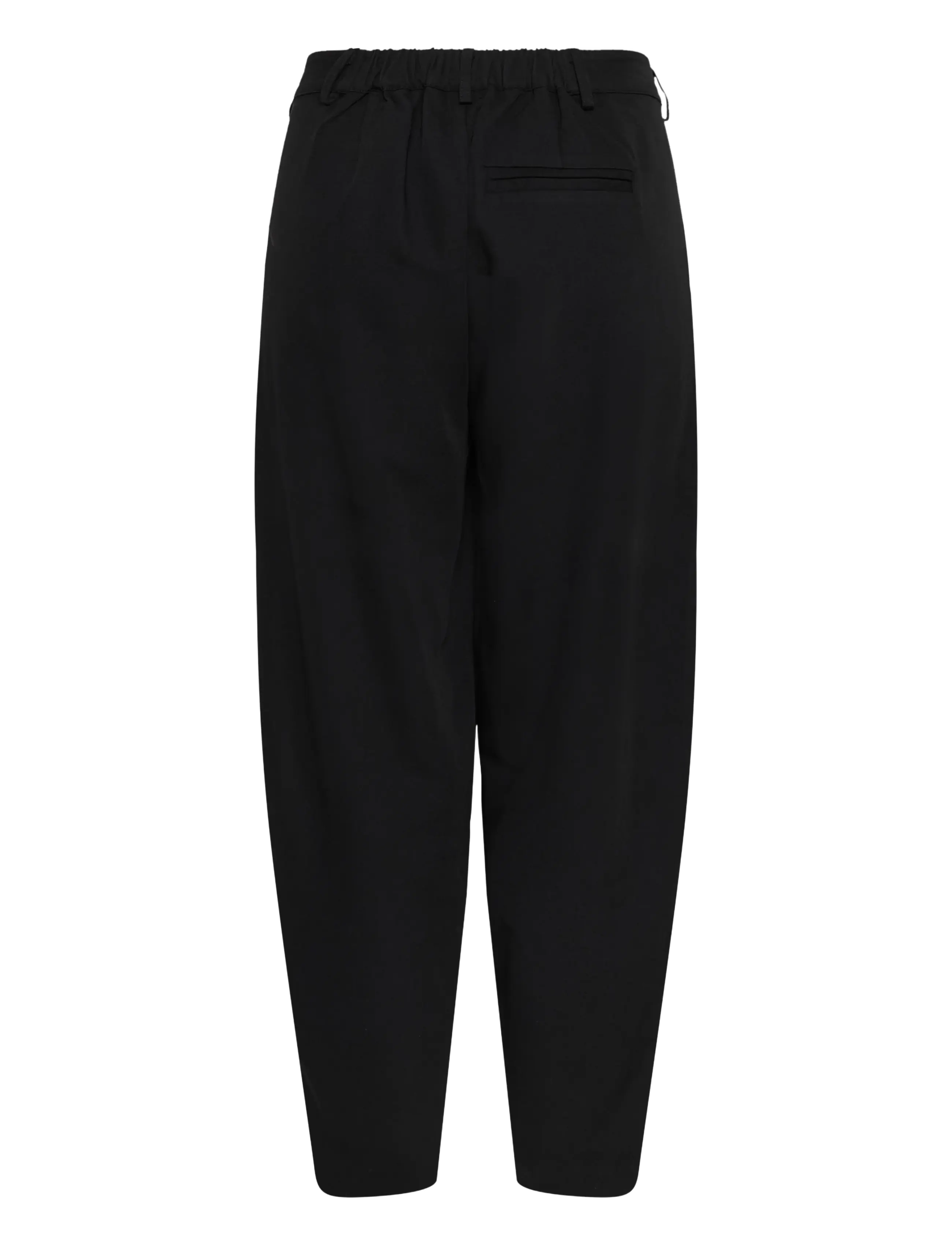 Kaffe Curve - KCsakira Barrel Pants - barrel-bukser - black deep - 1