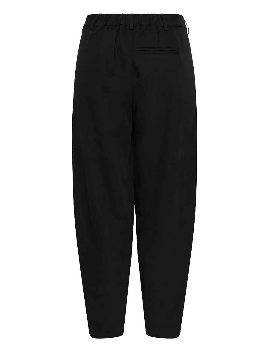 Kaffe Curve - KCsakira Barrel Pants - barrel-bukser - black deep - 1