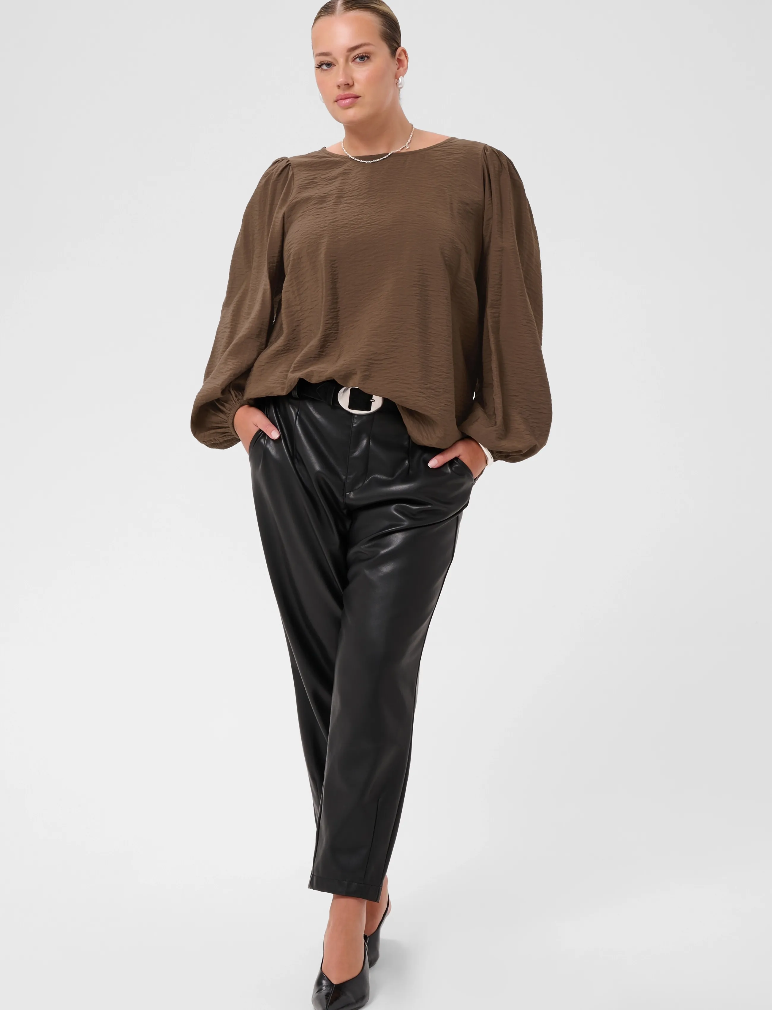 Kaffe Curve - KCgila Blouse - carafe - 2