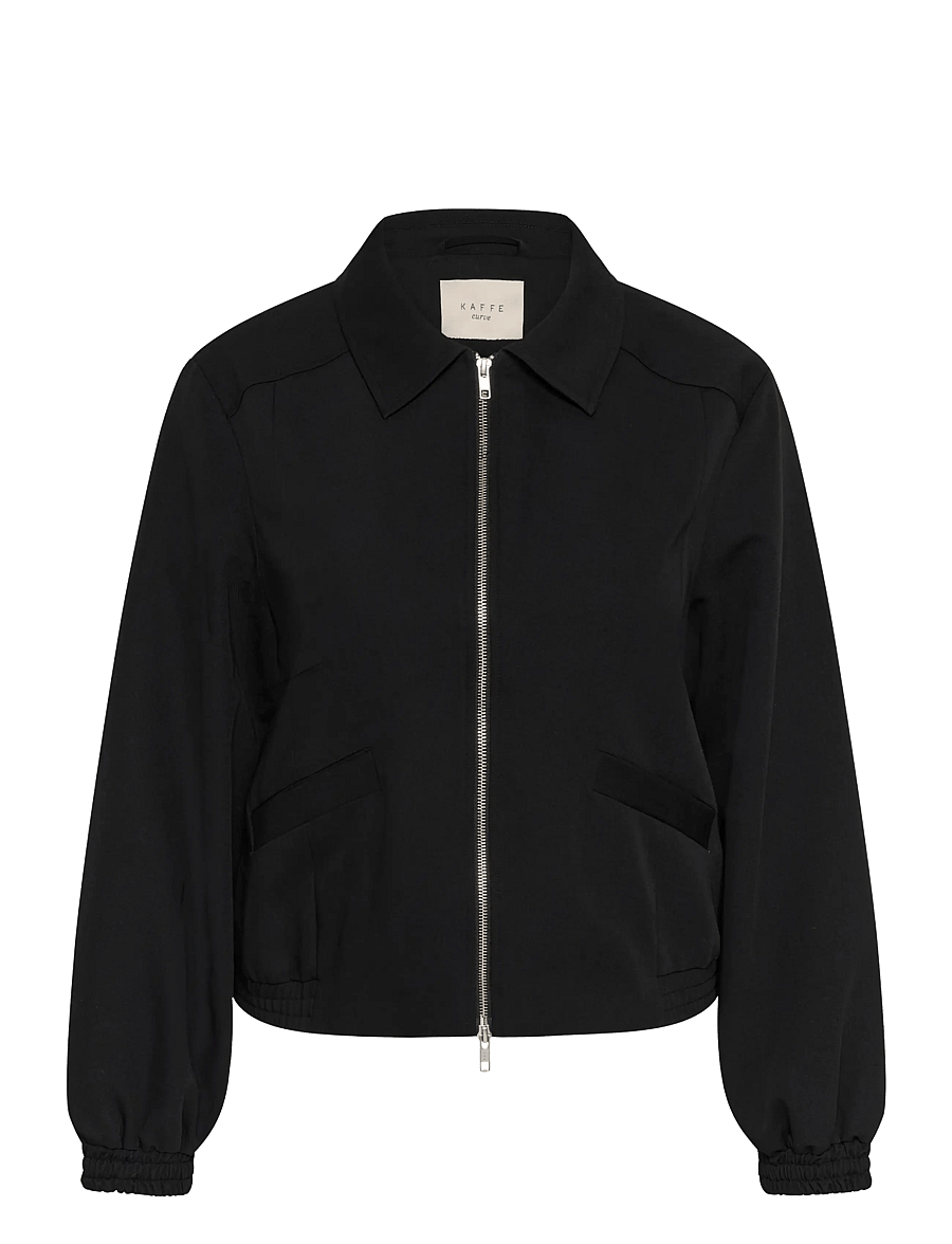 Kaffe Curve - KCsakira Jacket - forårsjakker - black deep - 0
