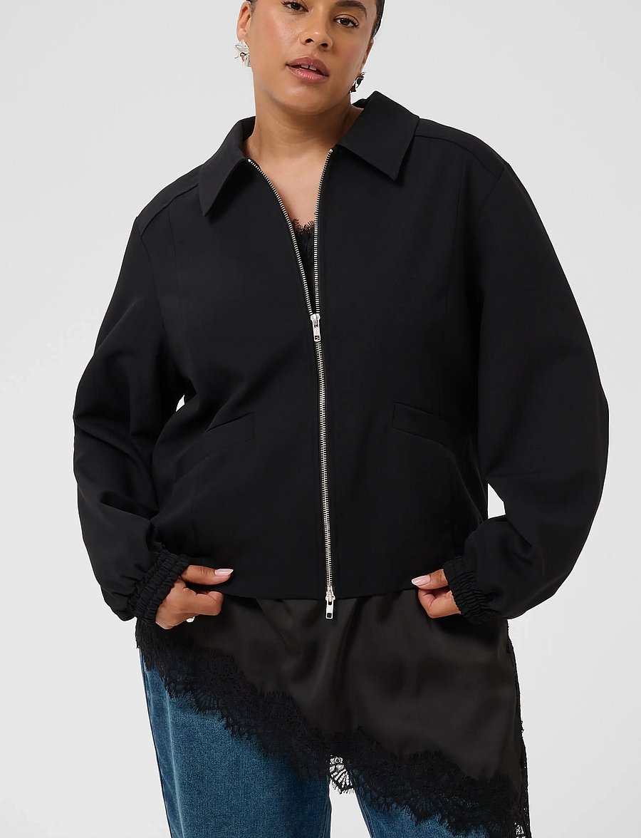 Kaffe Curve - KCsakira Jacket - forårsjakker - black deep - 2
