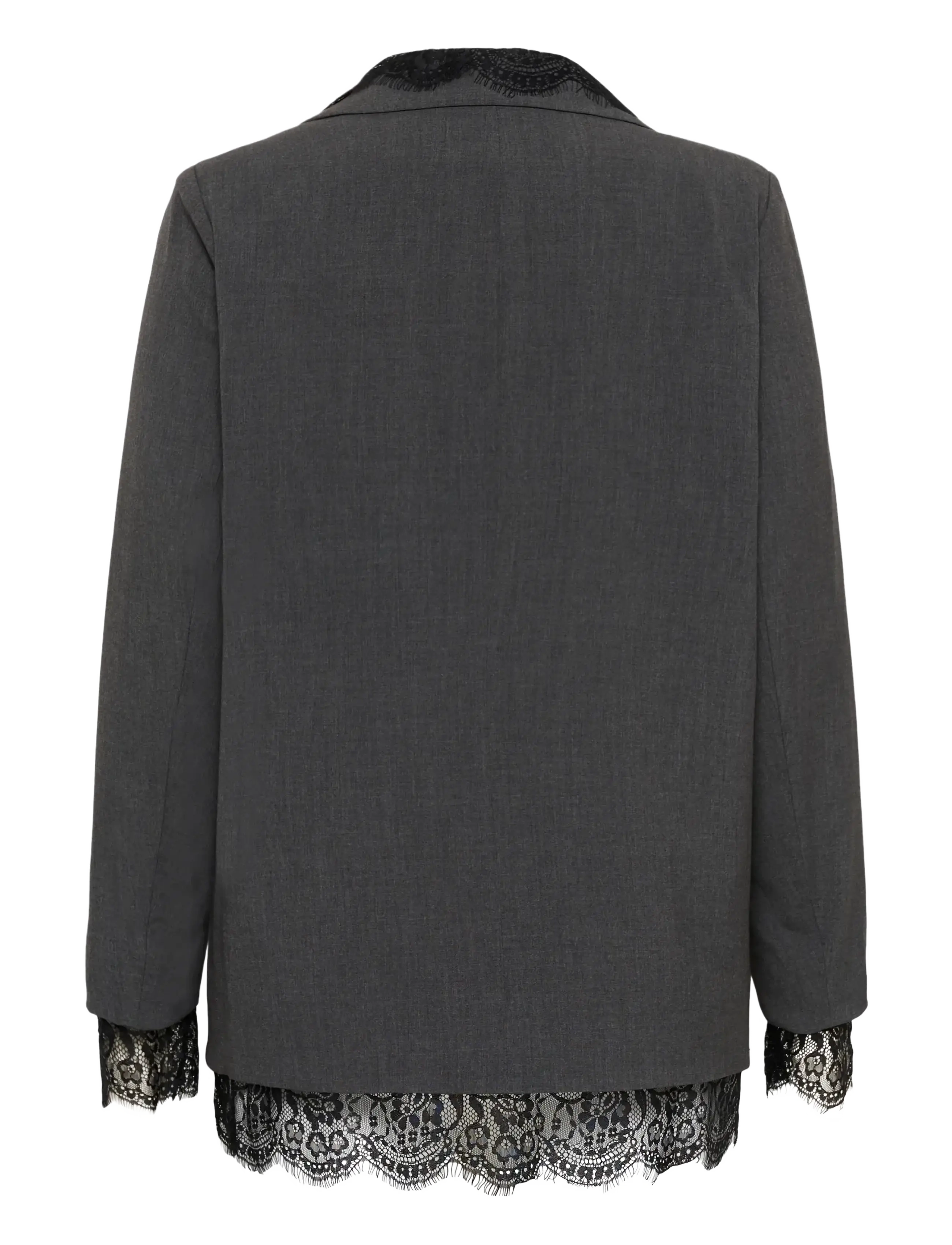 Kaffe Curve - KCriella Blazer - dark grey melange - 1