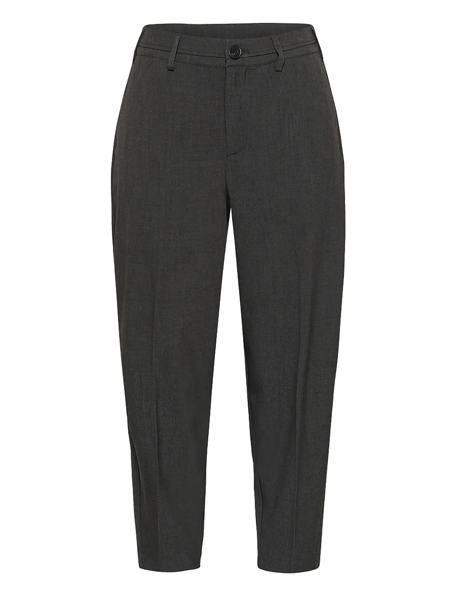 Kaffe Curve - KCriella Pants - habitbukser - dark grey melange - 0