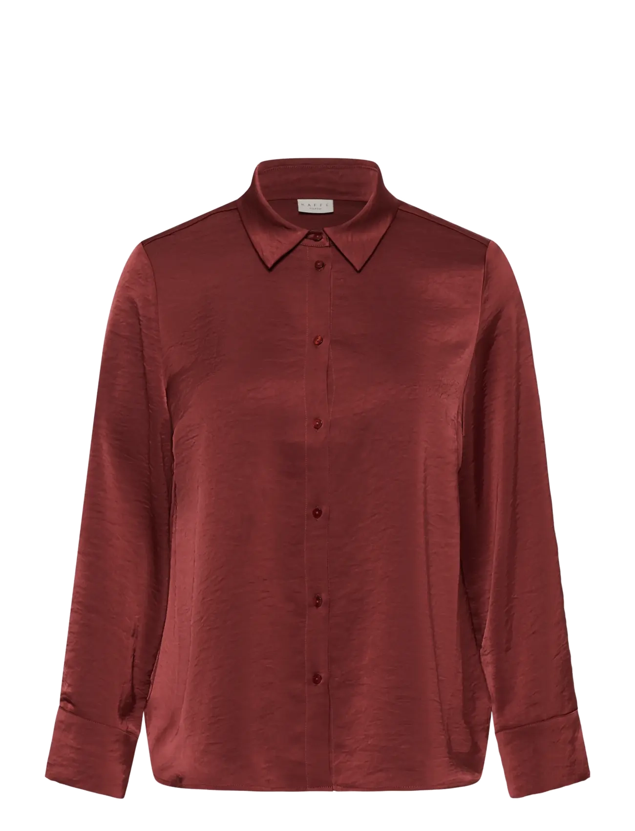 Kaffe Curve KClori Shirt - Mode trends - PORT / burgundy