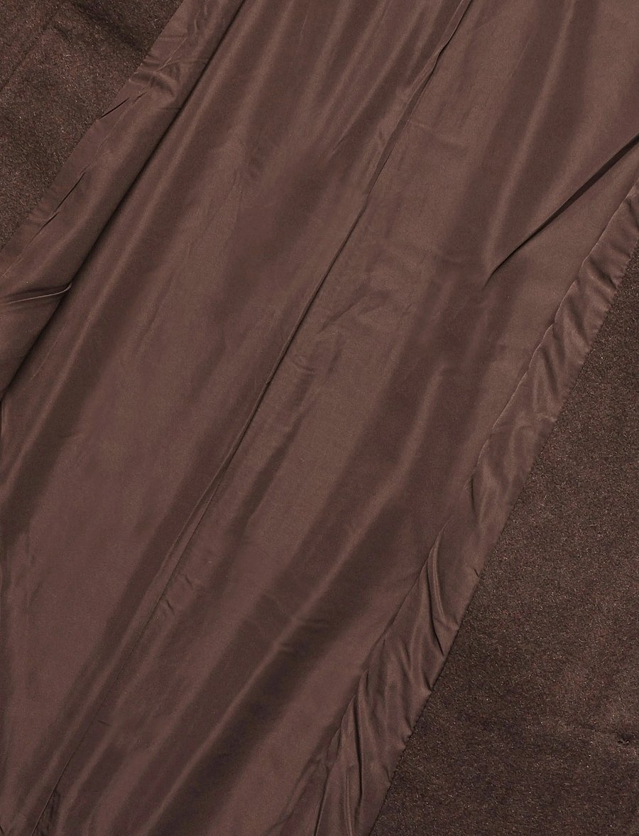 Kaffe Curve - KCnanny Button Coat - vinterjackor - chocolate brown - 4