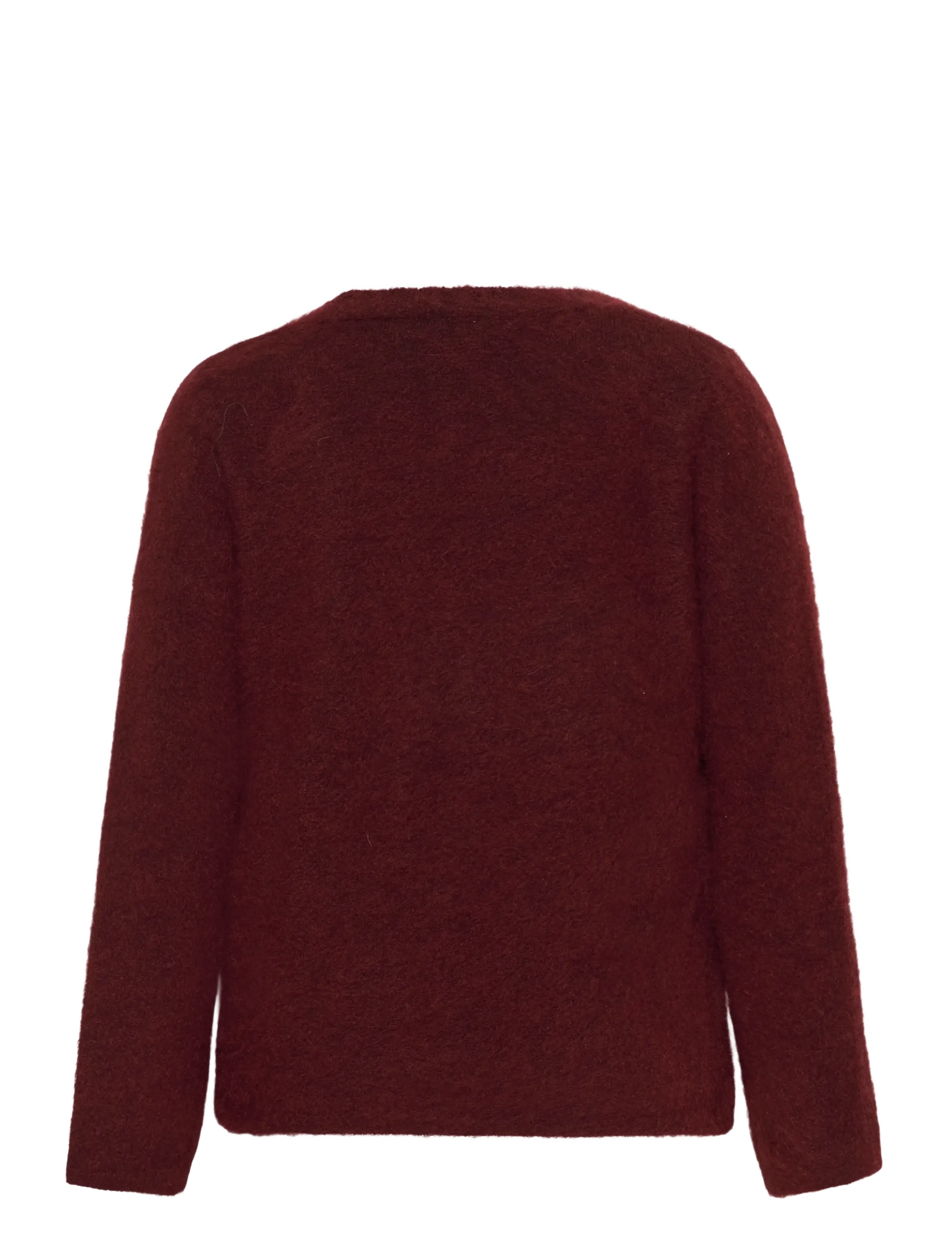 Kaffe Curve - KCjordi Knit Cardigan - strickjacken - port melange - 1