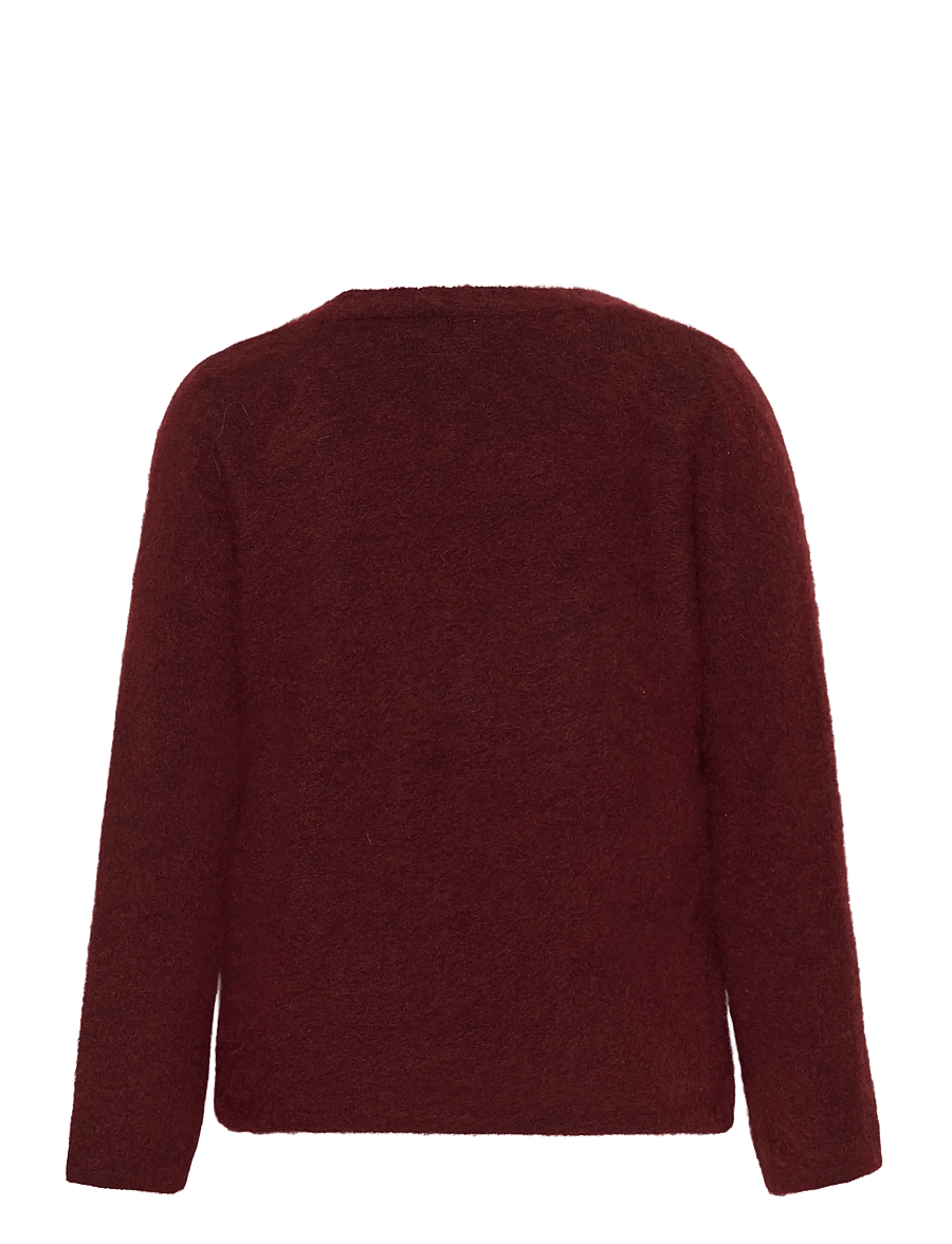Kaffe Curve - KCjordi Knit Cardigan - strickjacken - port melange - 1