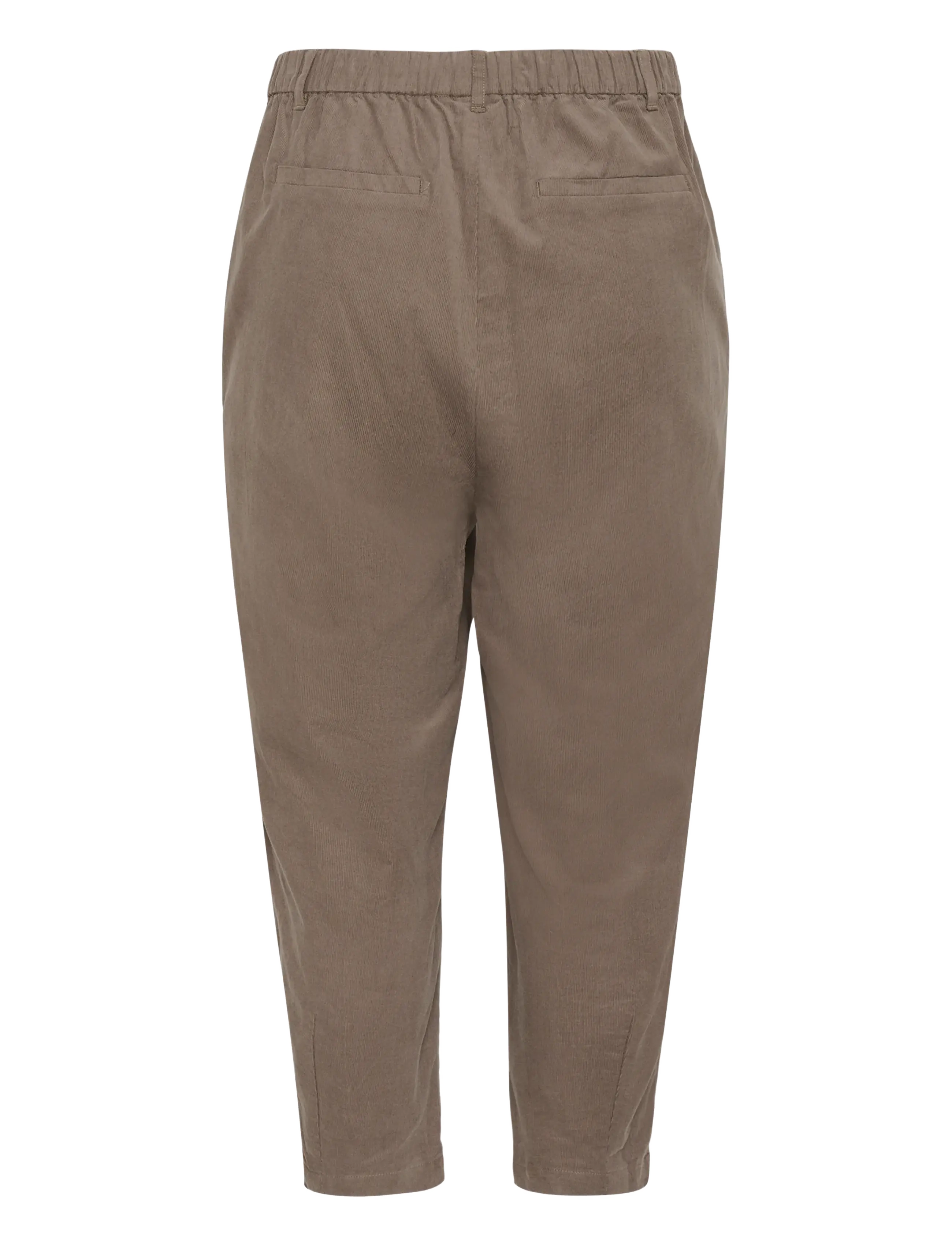 Kaffe Curve - KCfanya Barrel Pants - hosen mit geradem bein - desert taupe - 1