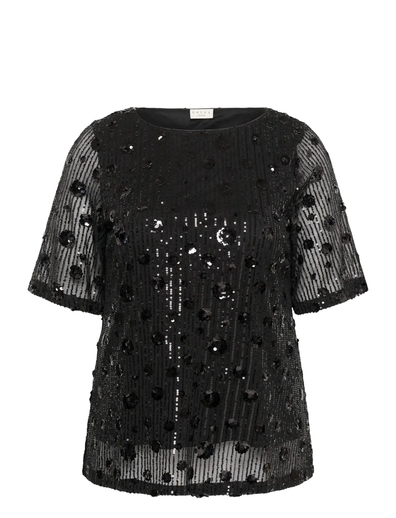 Kaffe Curve KCgracie Blouse - Bluser & Skjorter - BLACK DEEP / black