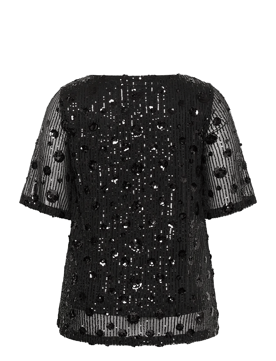 Kaffe Curve - KCgracie Blouse - black deep - 1