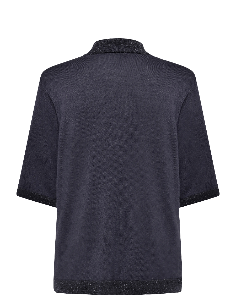 Kaffe Curve - KCliama Lurex Pullover - pullover - graphite - 1