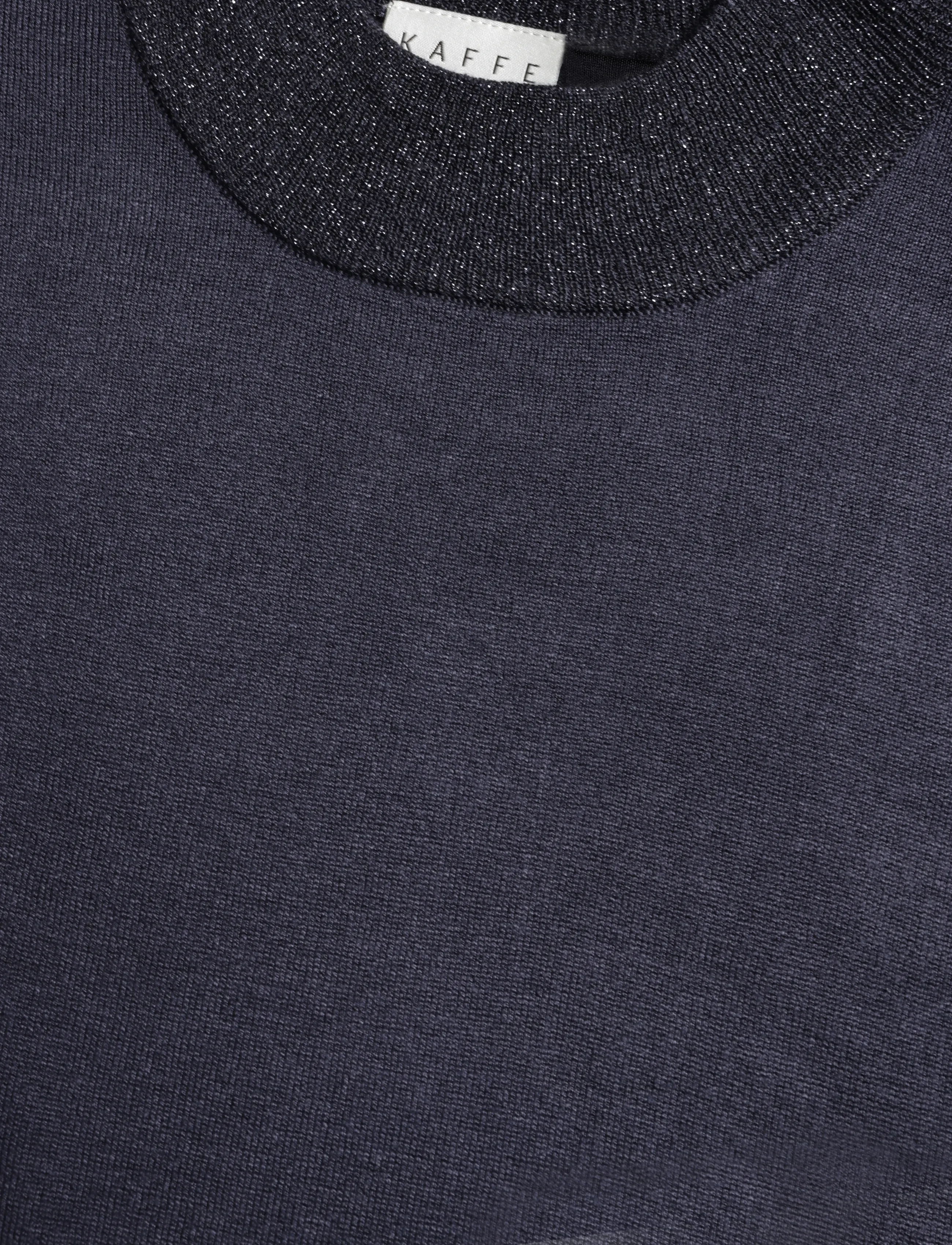 Kaffe Curve - KCliama Lurex Pullover - efterårstøj - graphite - 2